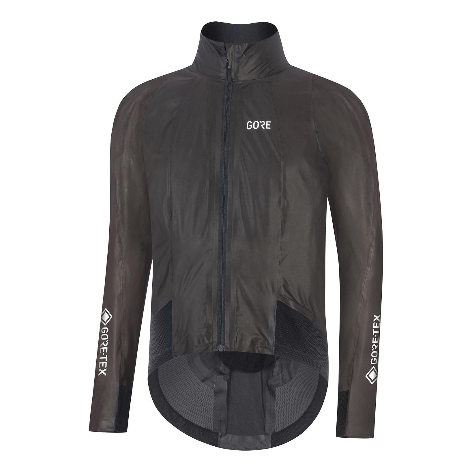 Gore Wear Race SHAKEDRY Jacket Mens Black Noir S 
