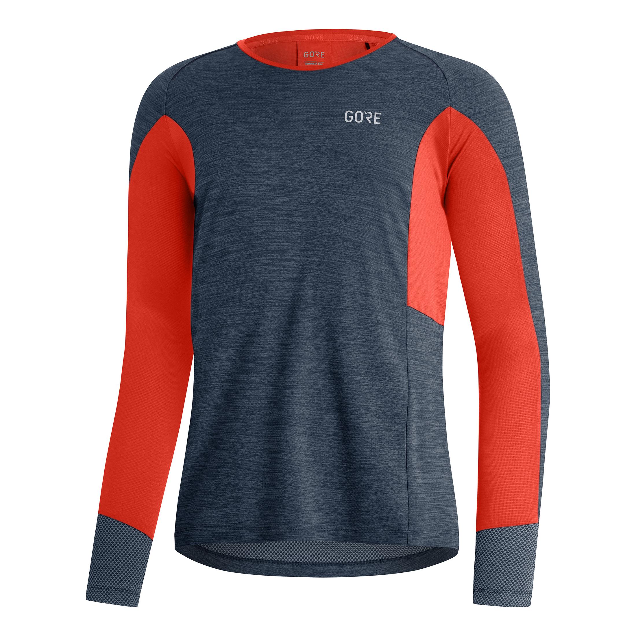 Gore Wear Energetic Long Sleeves Shirt Bleu nuit S 