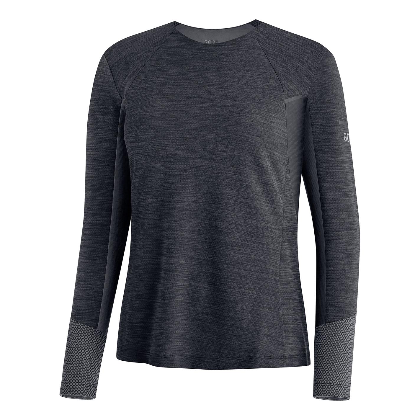 Gore Wear Vivid T-Shirt Long Sleeve Anthracite 42 