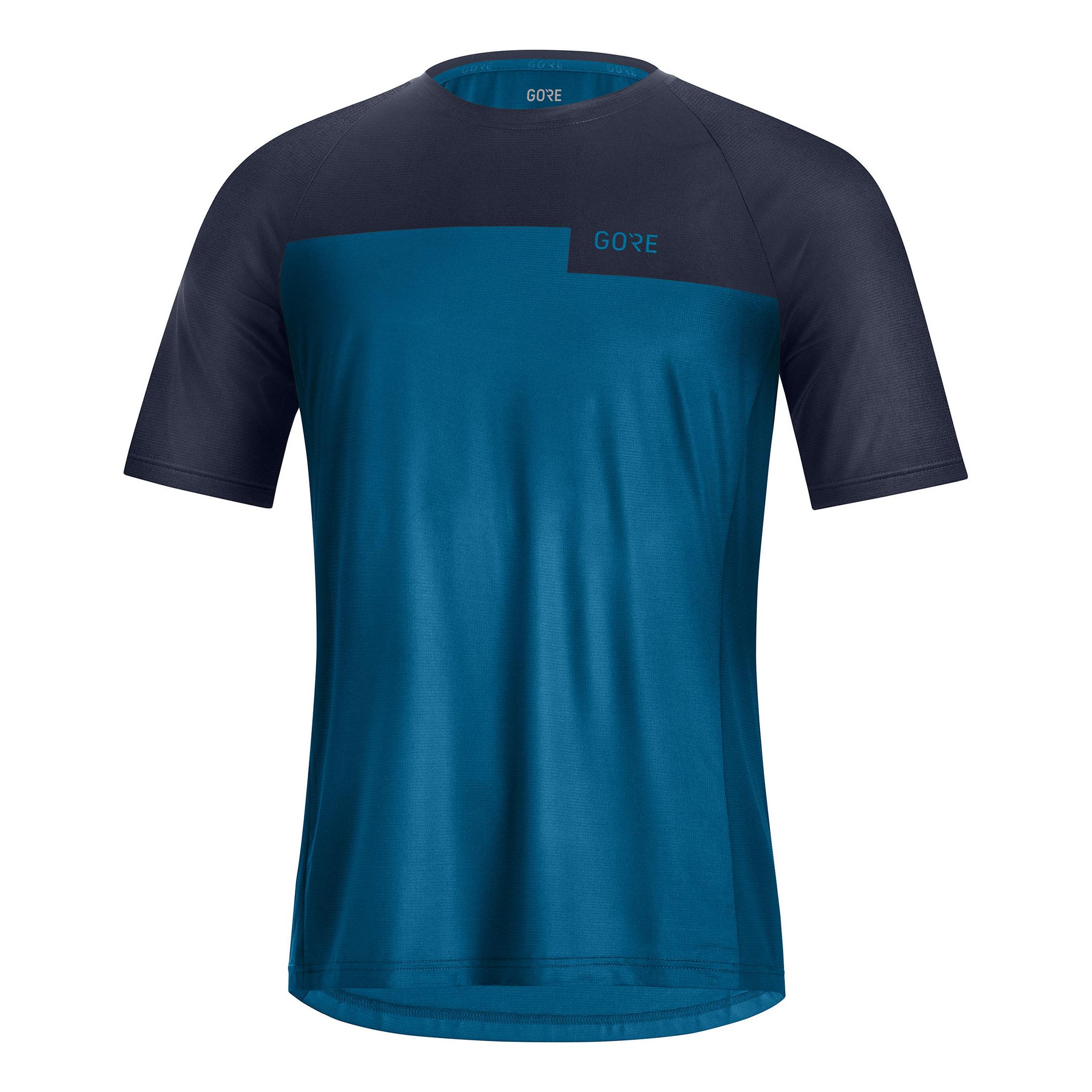 Gore Wear Trail T-shirt Sphere Orbit Blue/Blue Bleu XL
