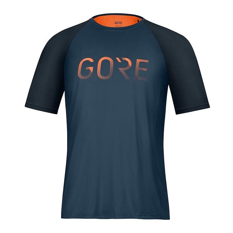 Gore Wear Devotion Maillot Bleu nuit M 