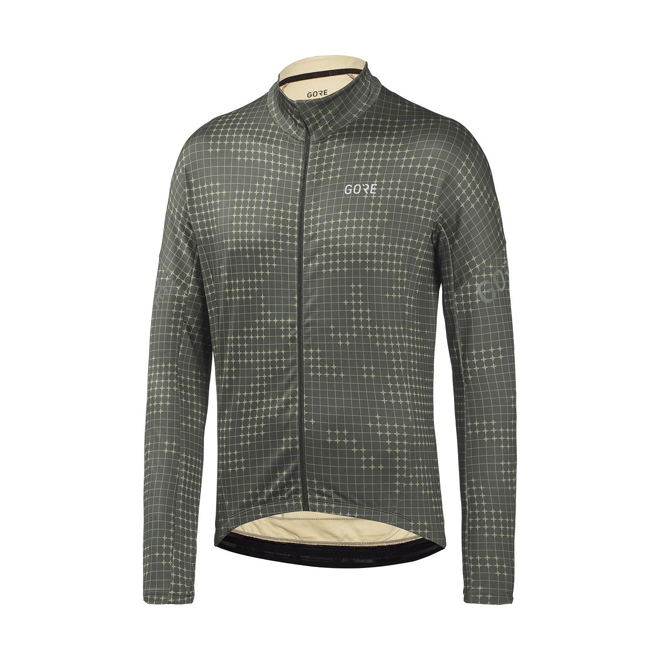 Gore Wear Maillot manches longues Progress GridCamo Jersey Kaki XXL 