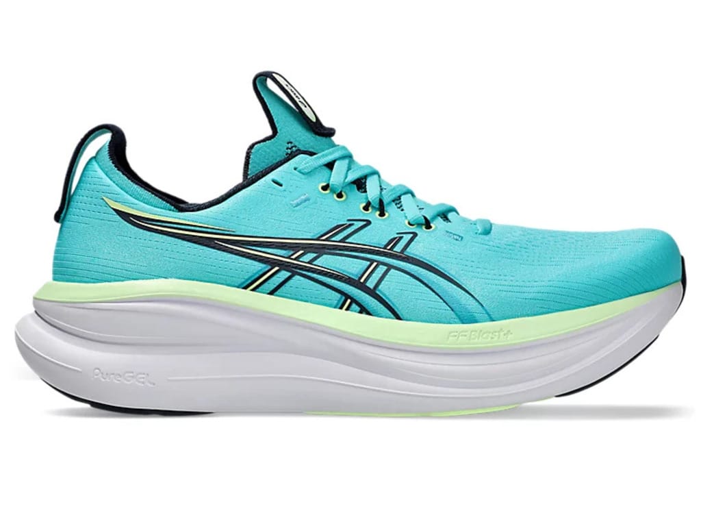 Asics Gel-Nimbus 28 Homme Bleu 2 chaussure Asics Gel-Nimbus 28 Homme Vert