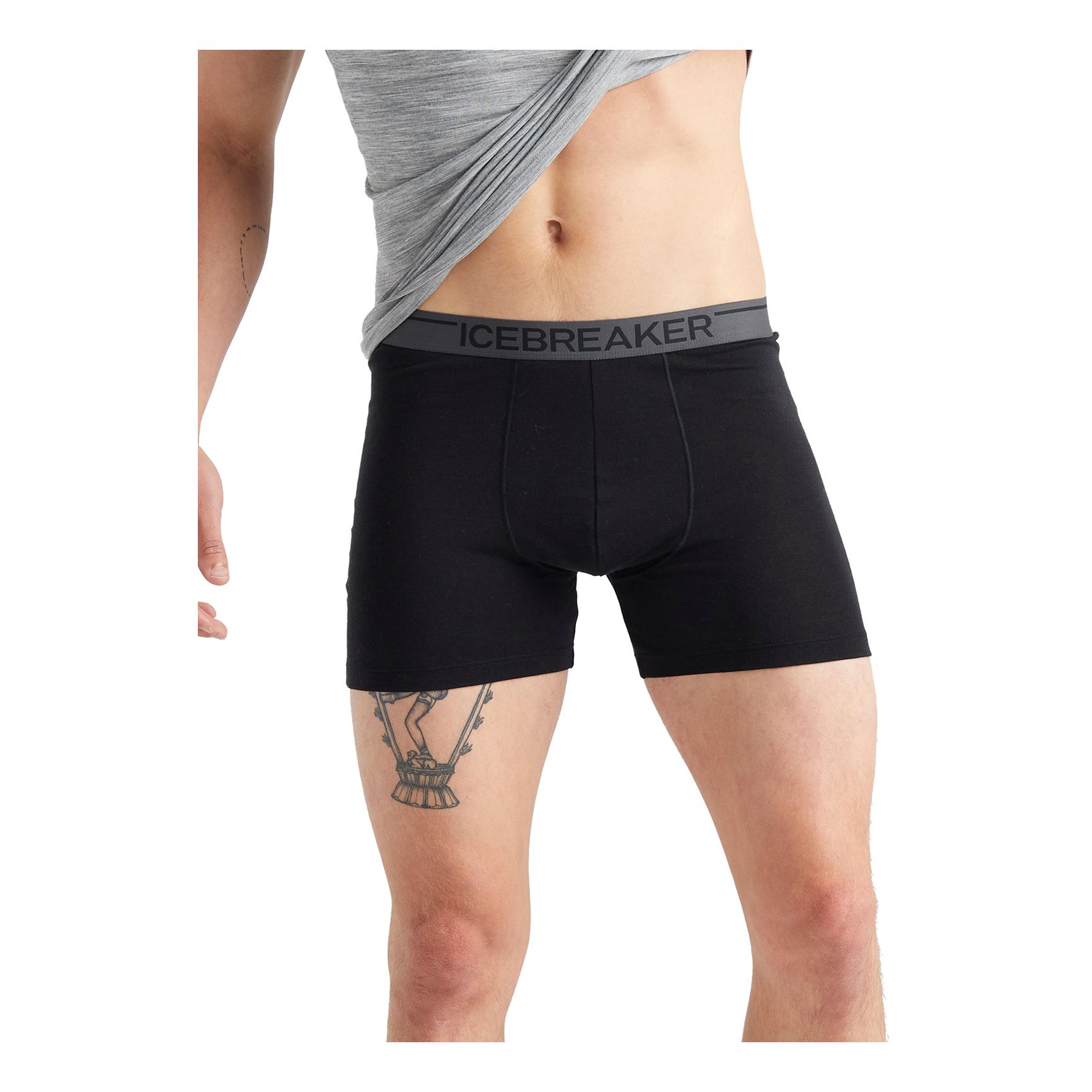 icebreaker Anatomica Boxers Noir XS 