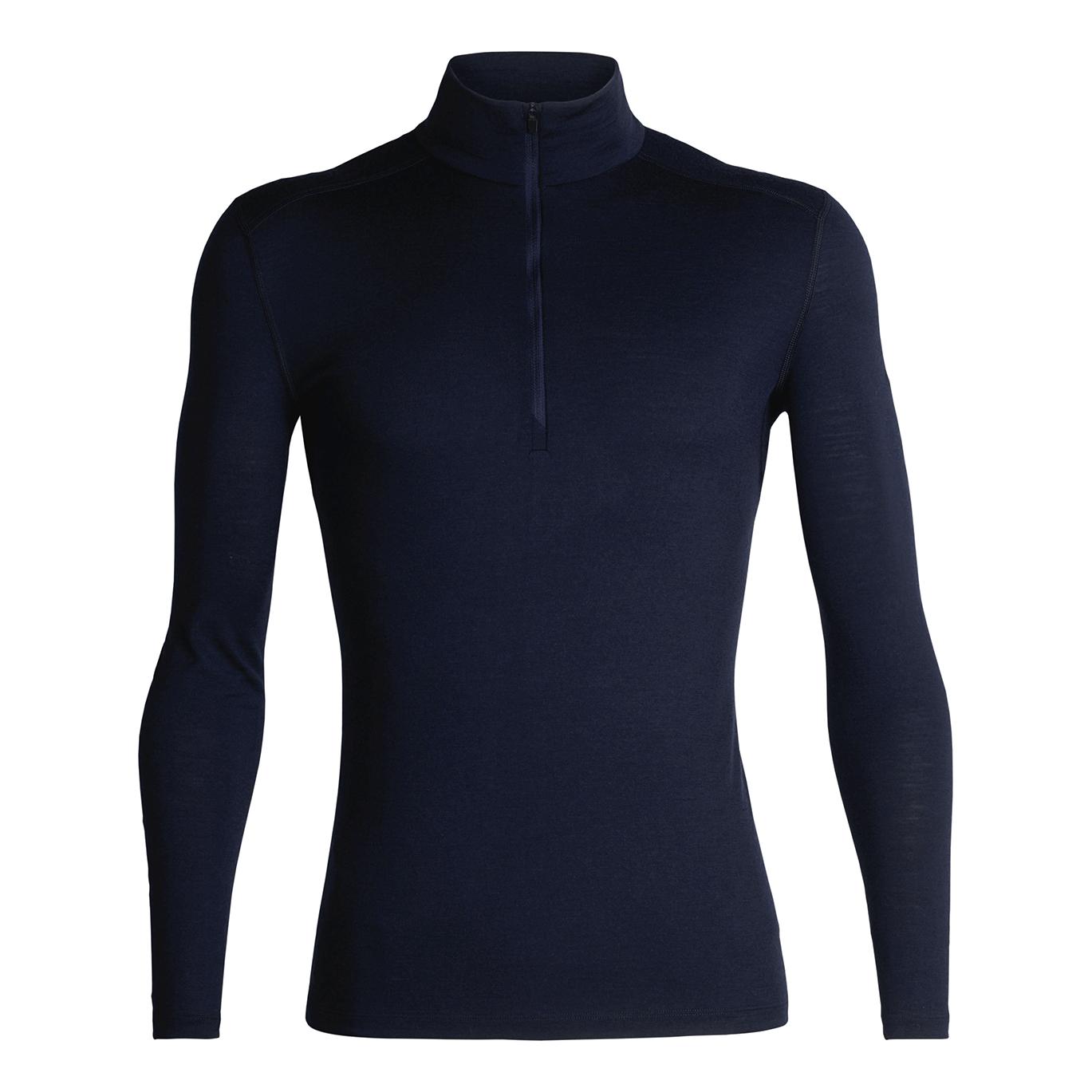 icebreaker 200 Oasis Long Sleeve Half Zip Bleu foncé L 