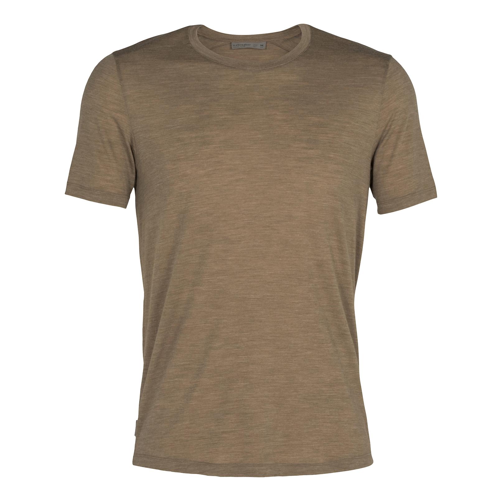 icebreaker Sphere Short Sleeves Crewe Marron L 