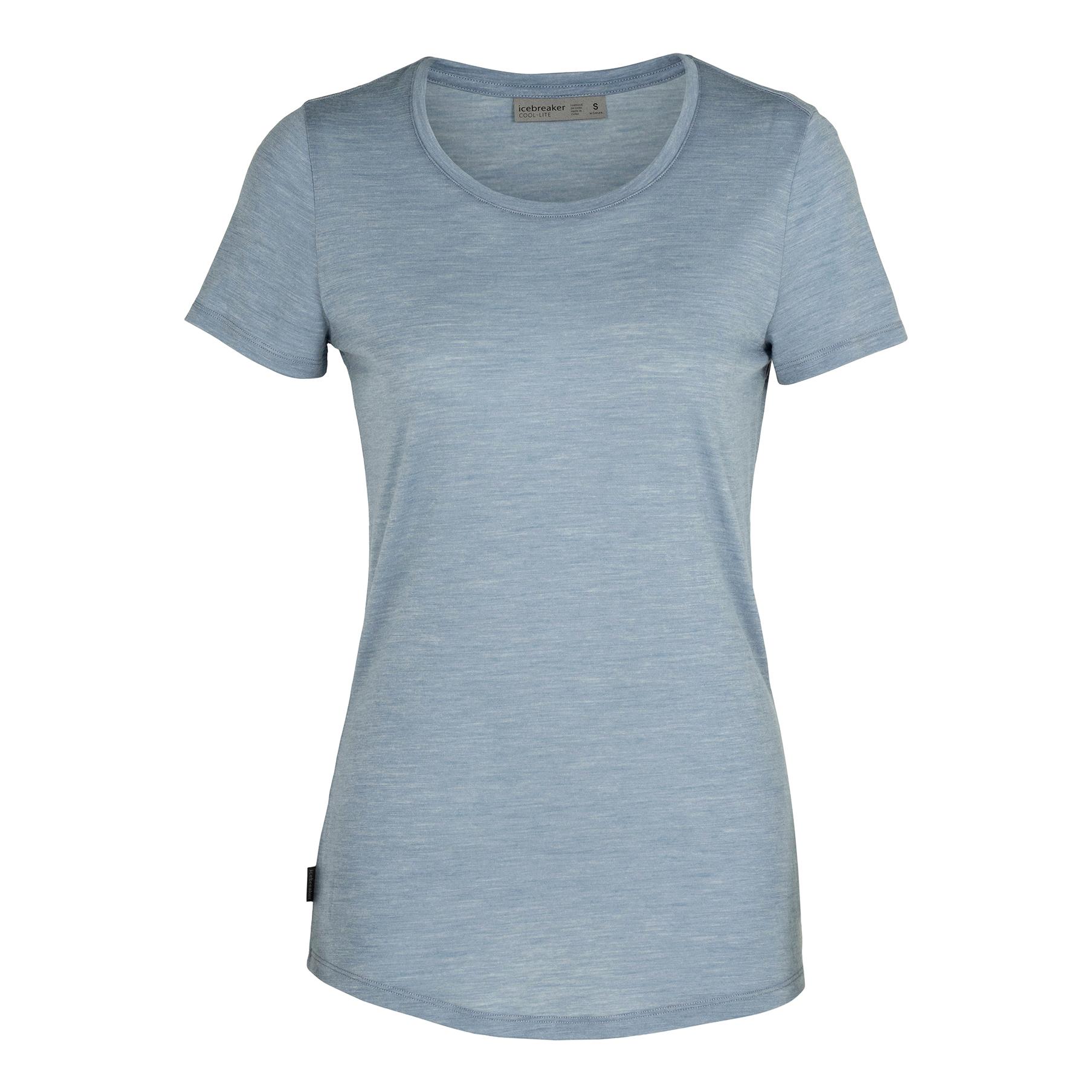 icebreaker Sphere Short Sleeves Low Crewe Bleu ciel XS 