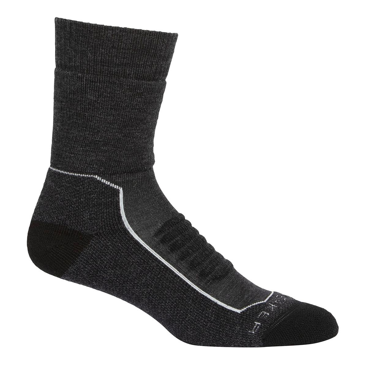 icebreaker Hike Plus Heavy Crew Anthracite L 