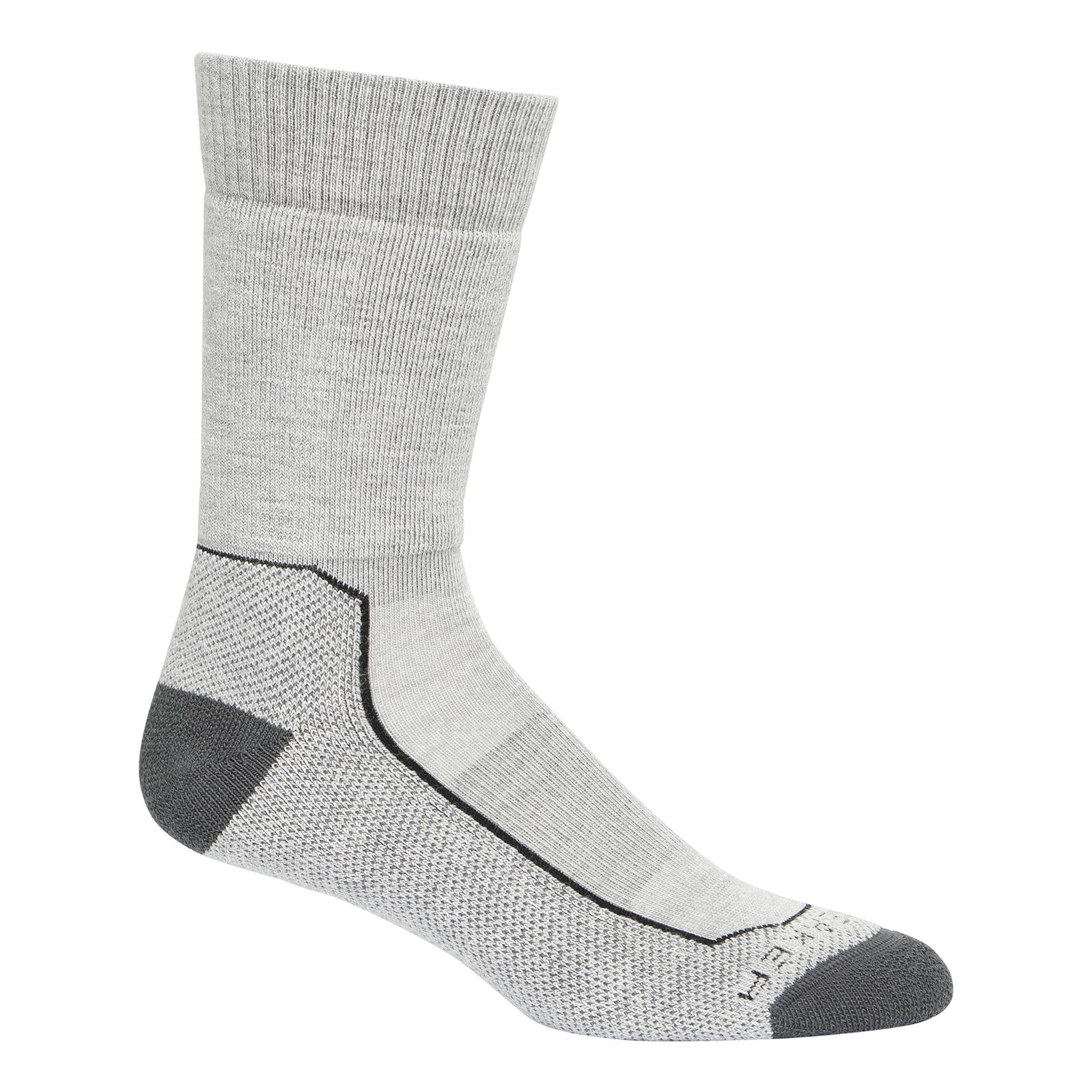 icebreaker Hike+ Medium Crew Gris clair L 