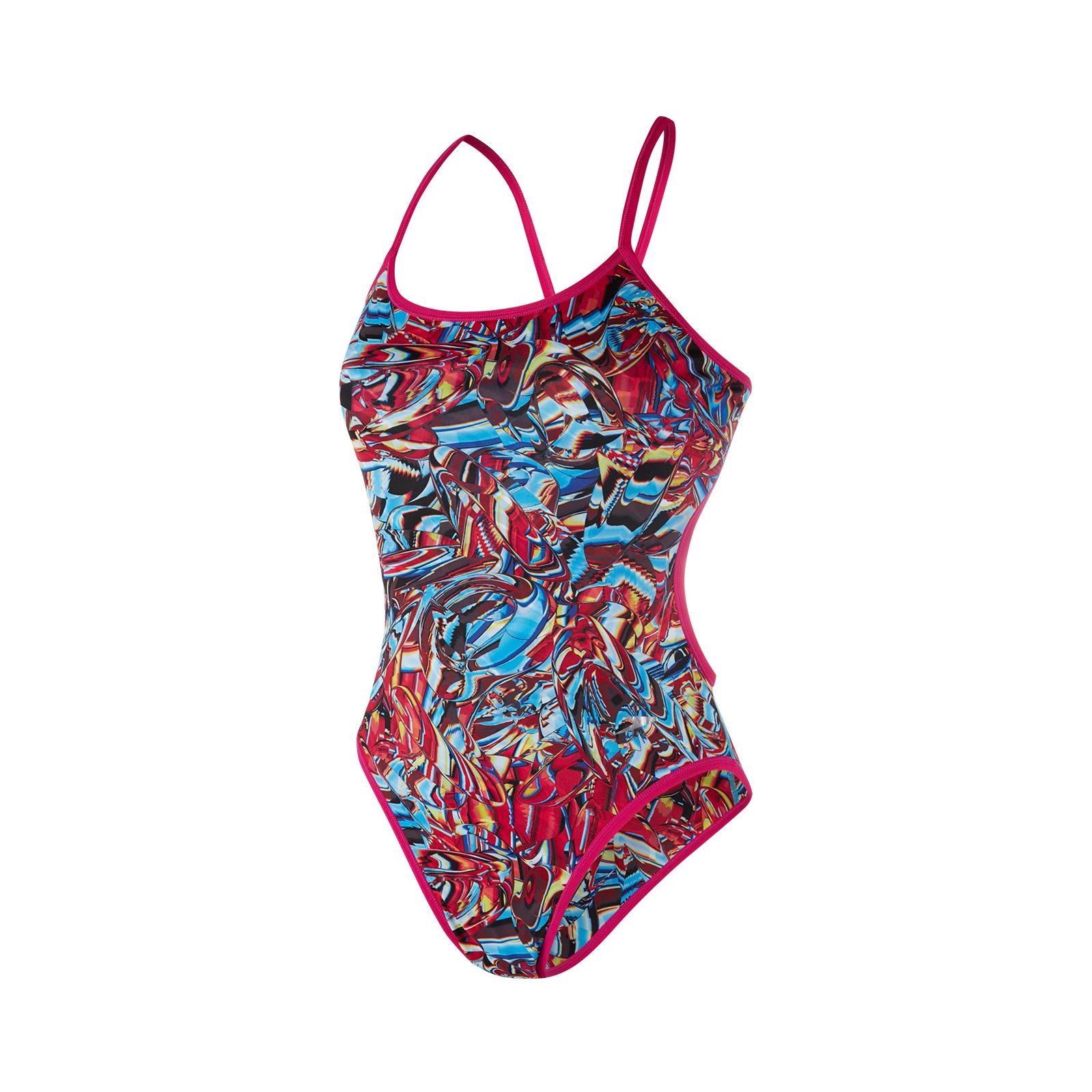 Speedo Waterflow / Fireglam Flip Reverse 1 Piece Rouge 40 
