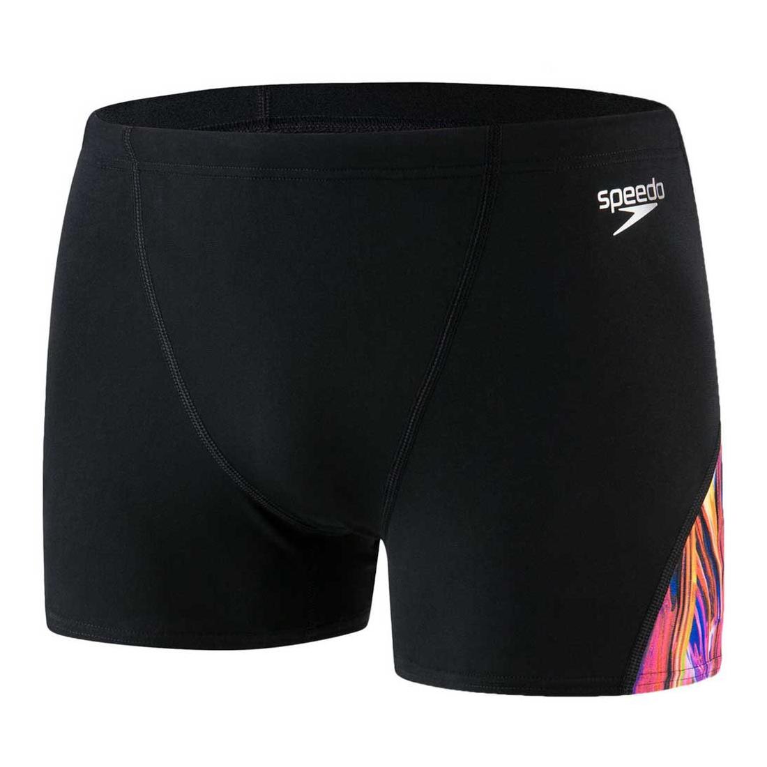 Speedo Allover Digital V Panel Aquashort Noir 85 