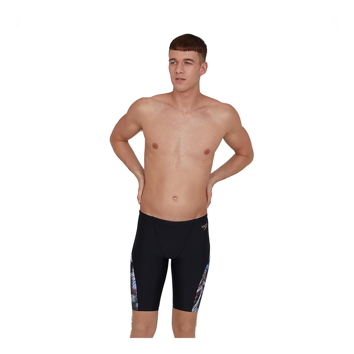 Speedo Allover Digital V-Cut Jammer Noir 95 