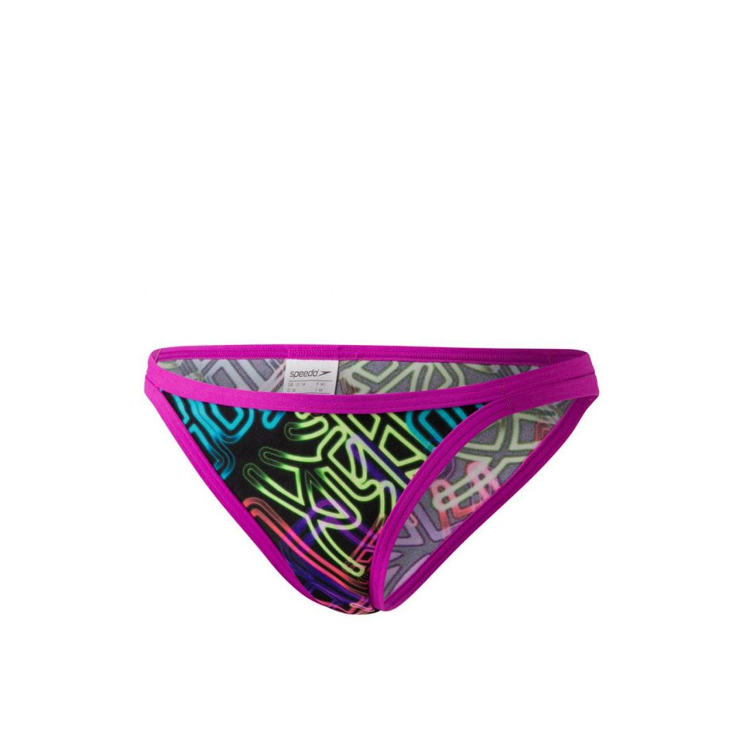 Speedo Kanji Neon String Brief Rose S 
