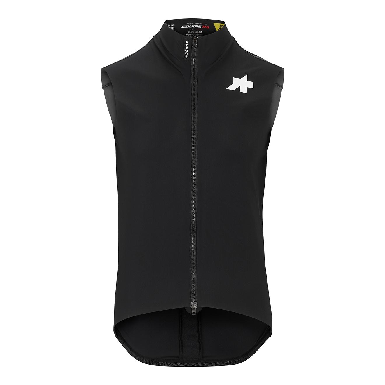 Assos EQUIPE RS Spring Fall Aero Gilet Noir L 