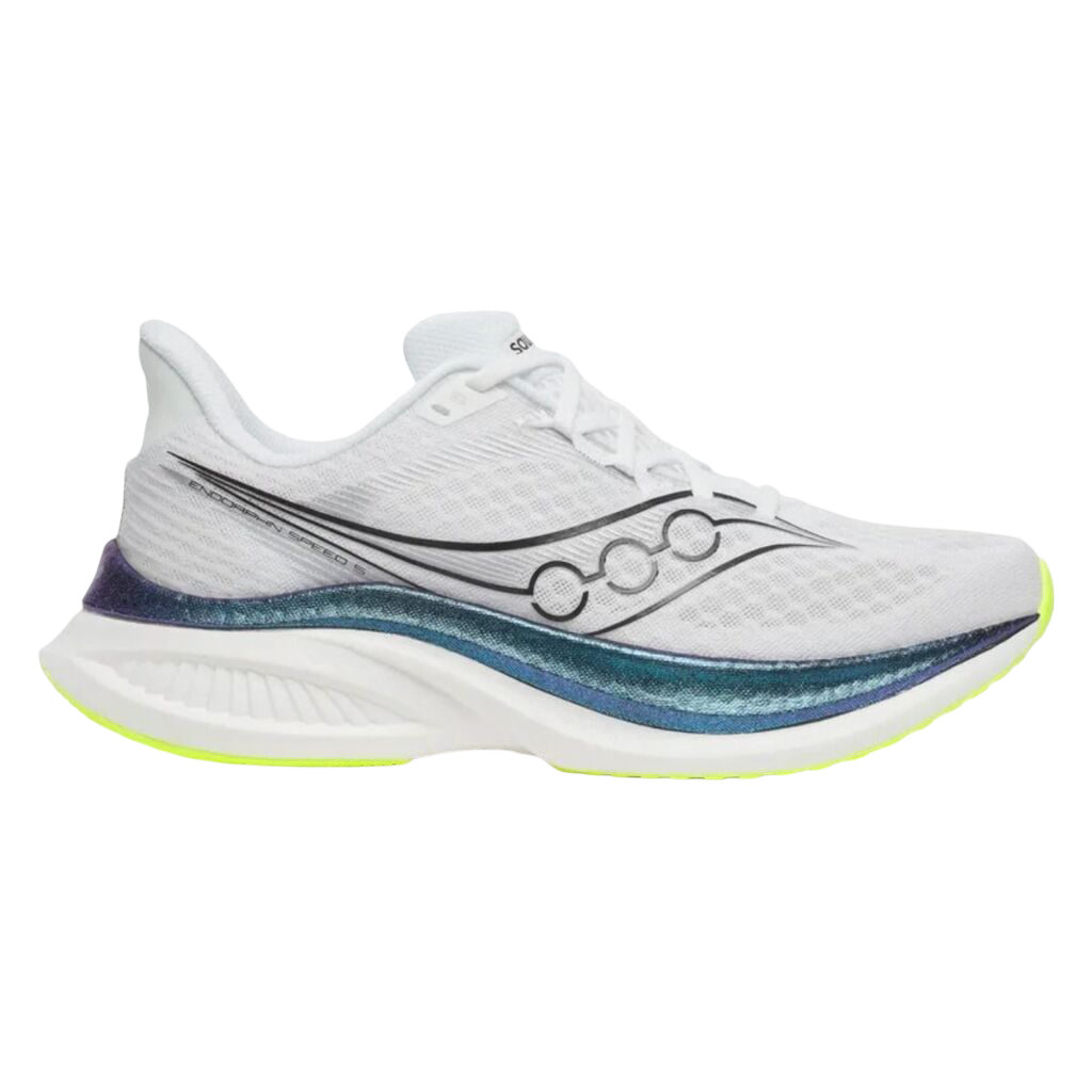 Saucony Blanc Endorphin Speed 5 Man White