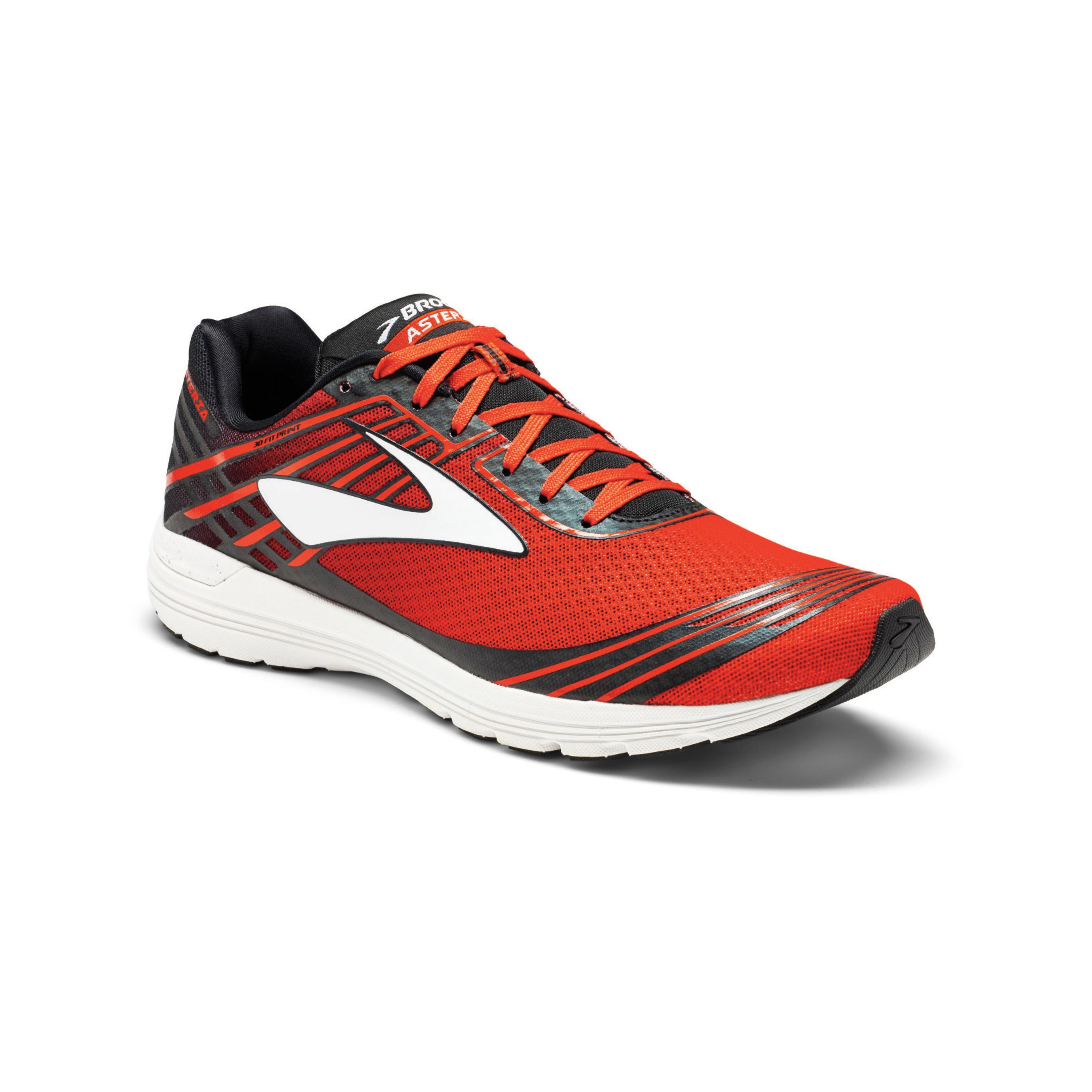 red brooks running shoes