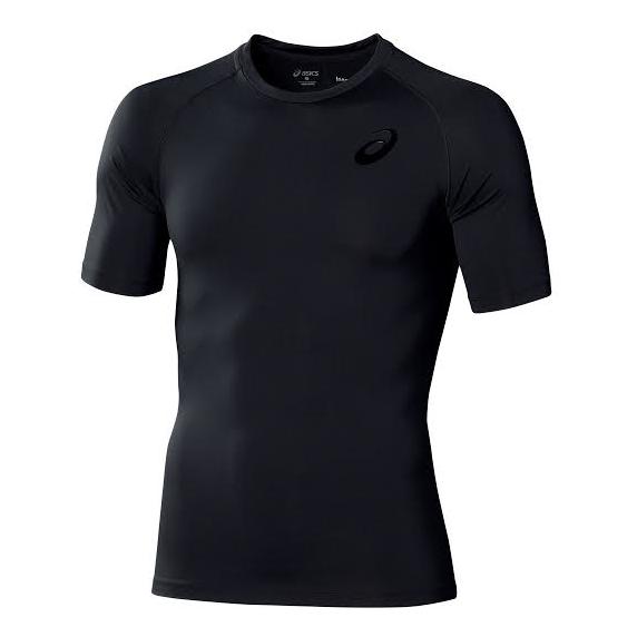 Asics Im Short Sleeves Top Noir XL 