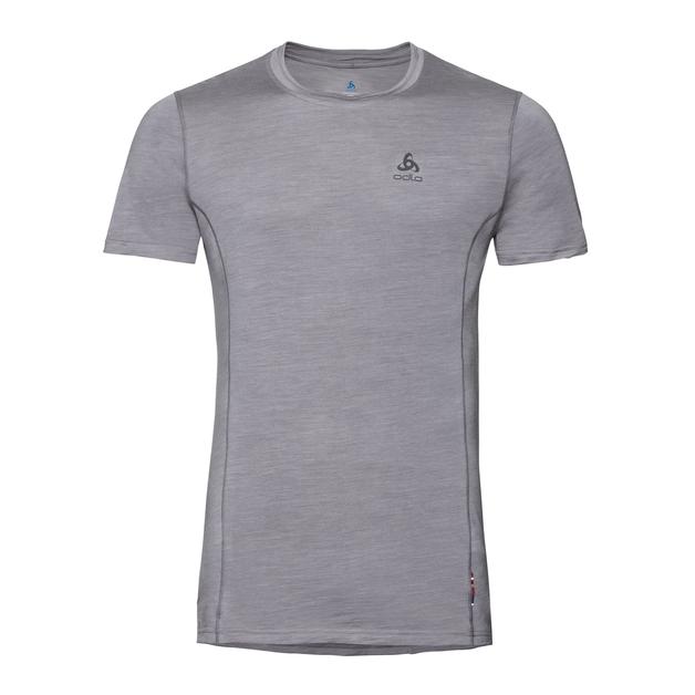 Odlo T-Shirt Manches Courtes Natural + Light Gris S 