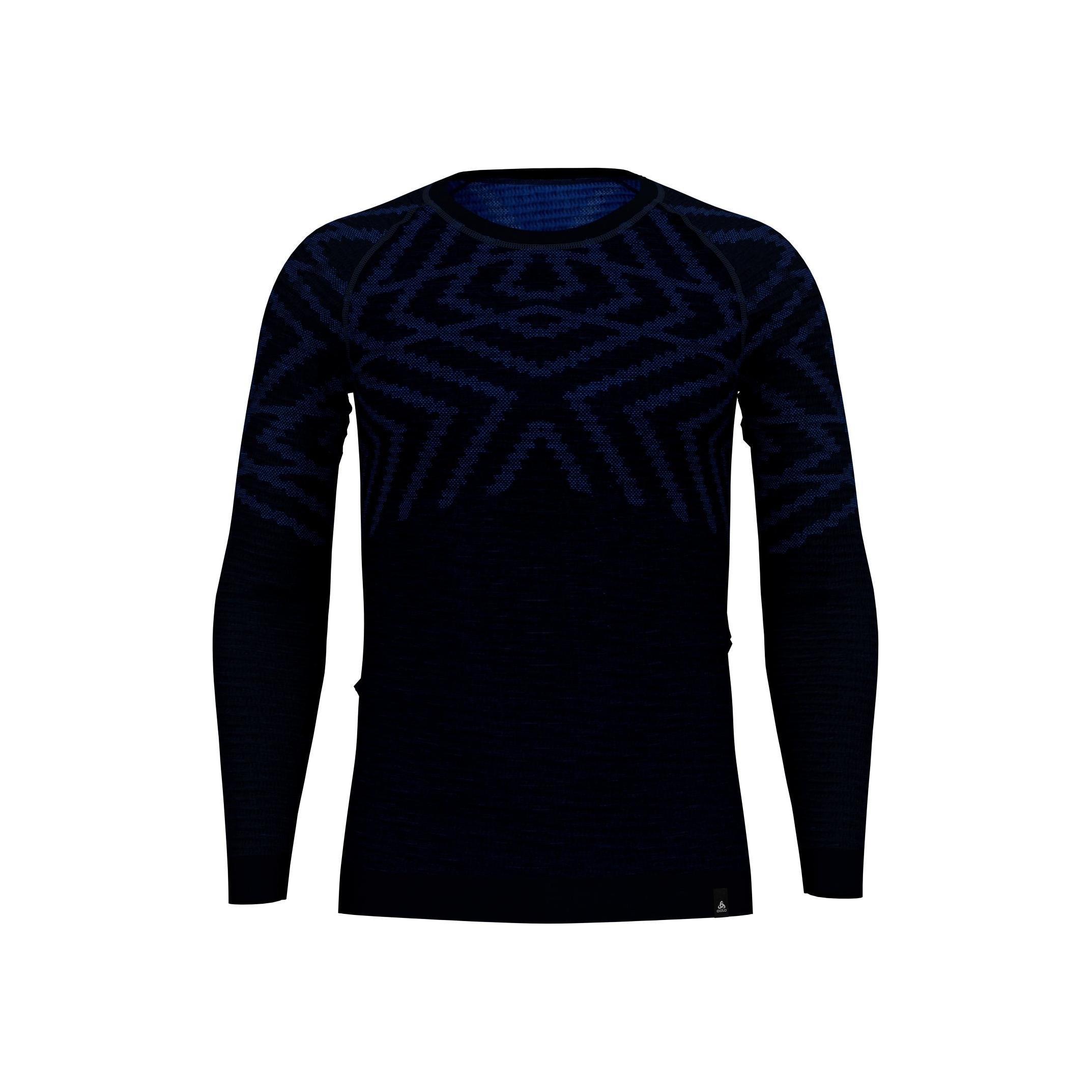Odlo T-Shirt Manches Longues Natural Noir L 