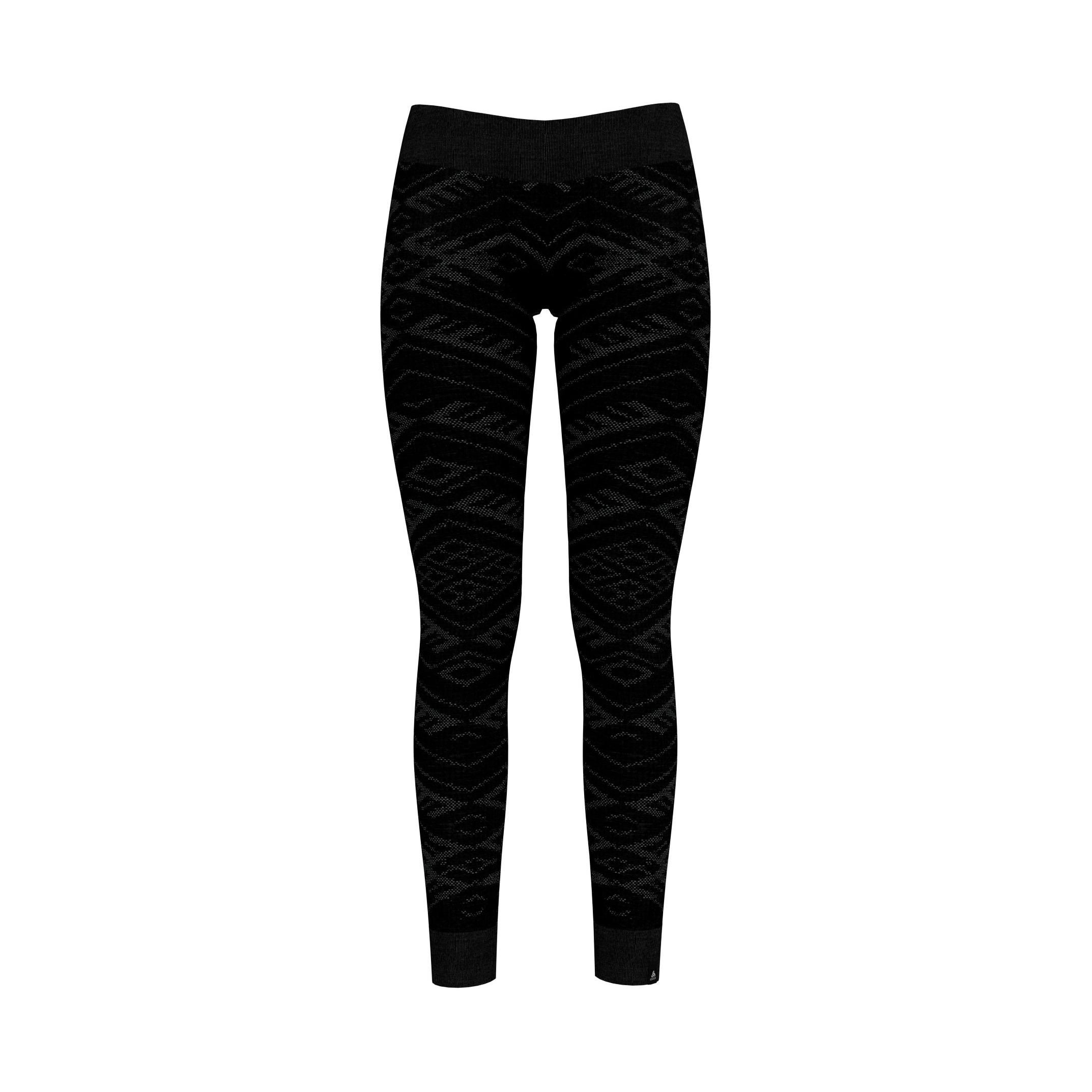 Odlo Collants Natural + Kinship Warm Noir L 