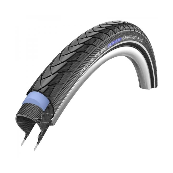 Schwalbe PNEU SCHW.MARATHON PLUS 28x1.25/700x32C S-GUARD NOIR RÉF Noir 