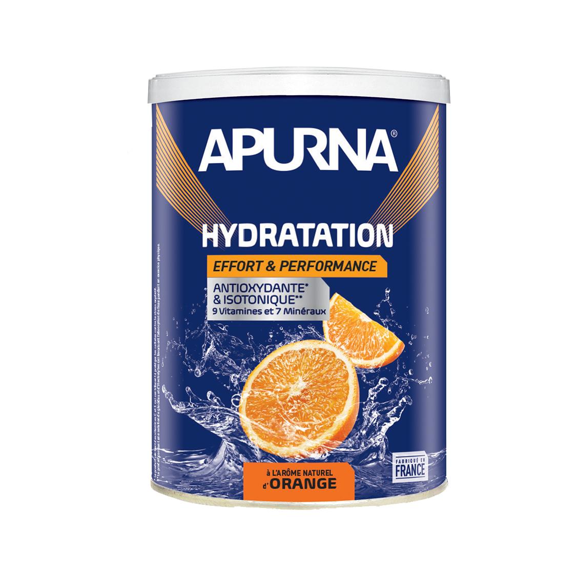 Apurna Boisson énergie Orange - Pots 500 g