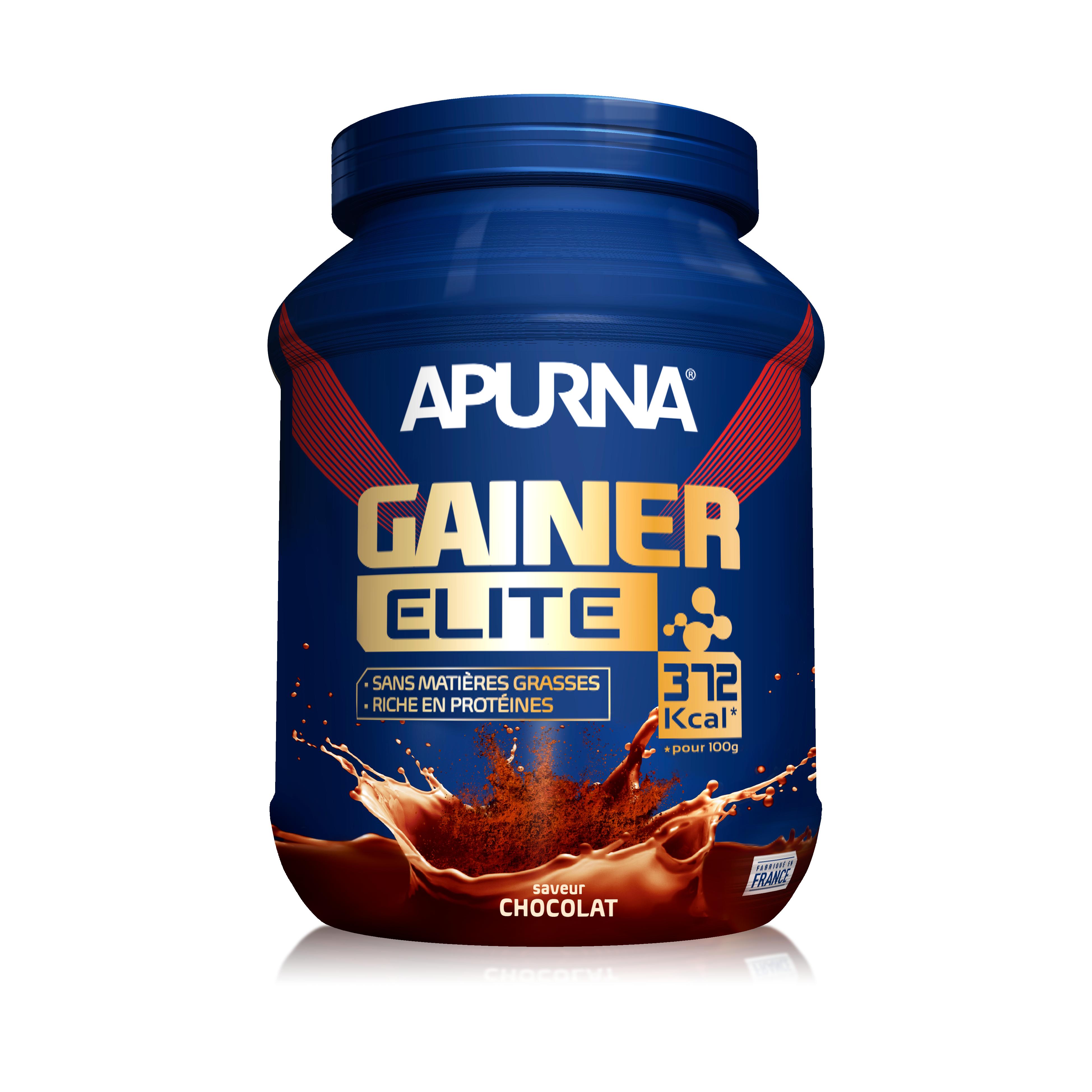 Apurna Gainer Elite Chocolat - Pot 1100 g
