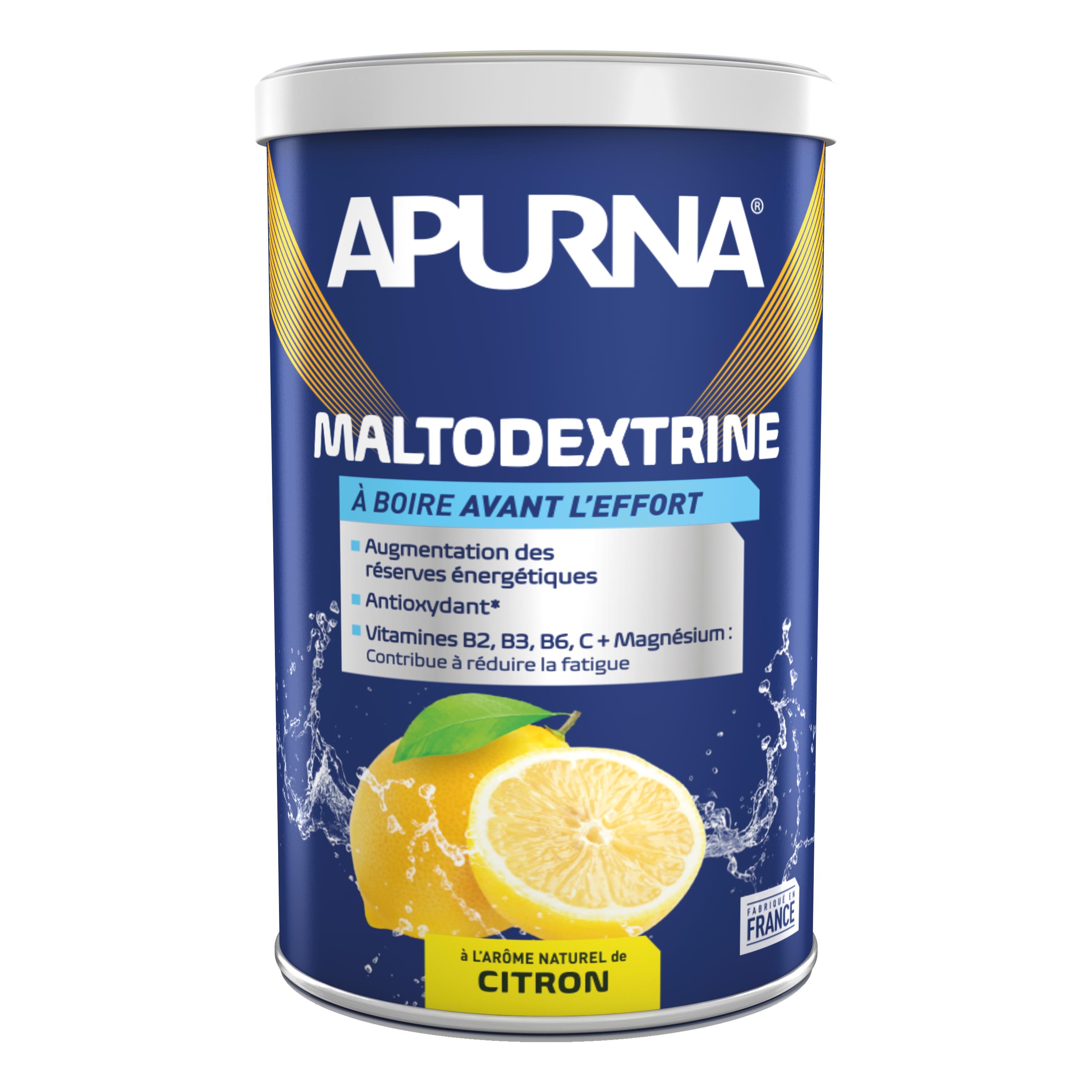 Apurna Maltodextrine Citron - Pot 500 g 