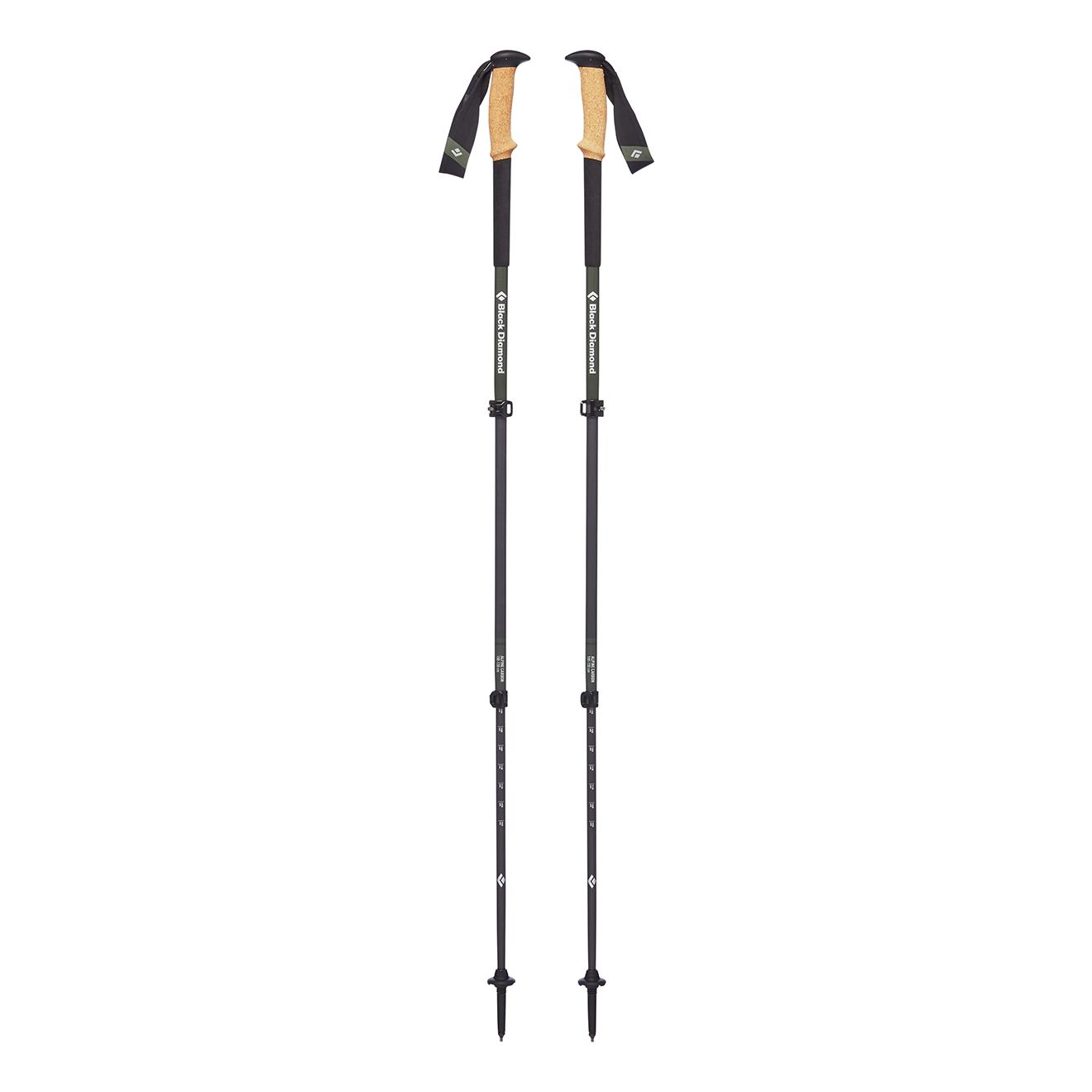 Black Diamond Alpine Carbon Cork Trek Poles Noir 