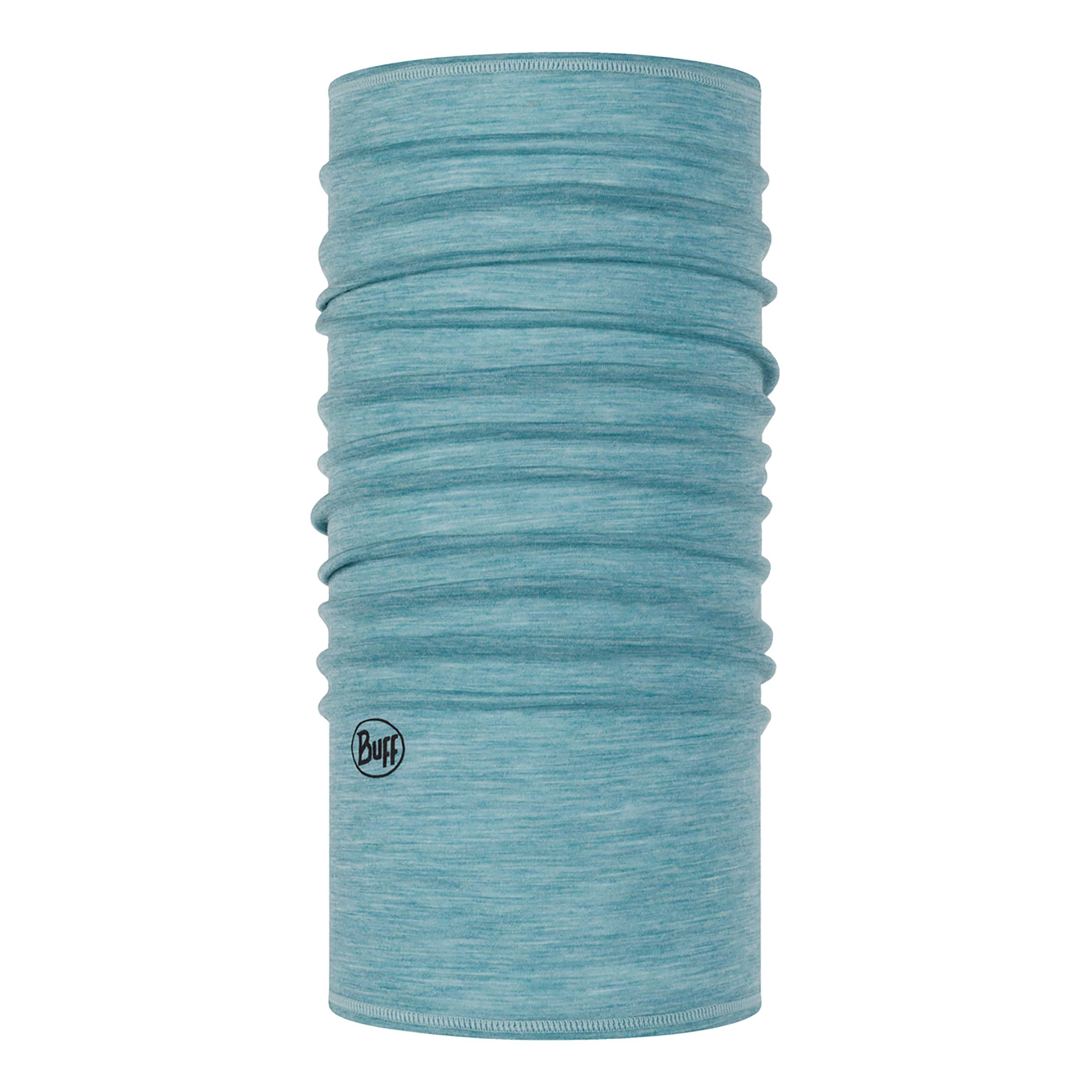 BUFF Lightweight Merino Wool Solid Pool Neckwear Bleu ciel 
