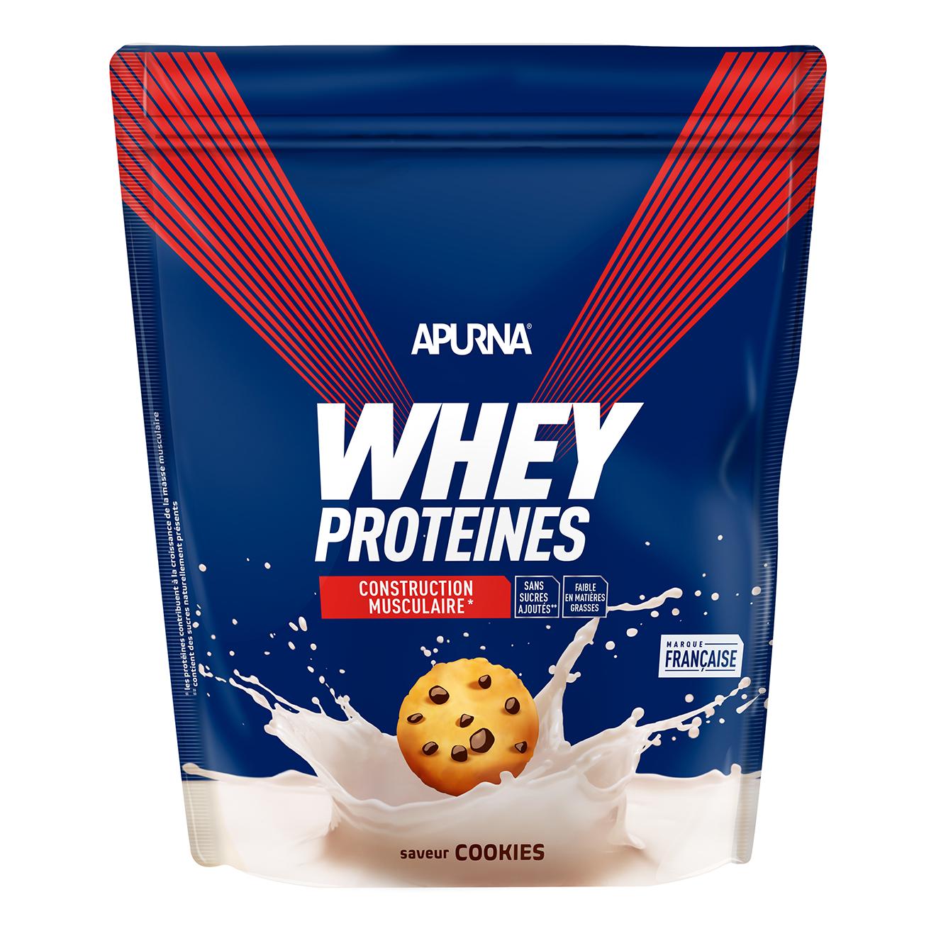 Apurna Whey protéines Cookies - Doypack 720 g 
