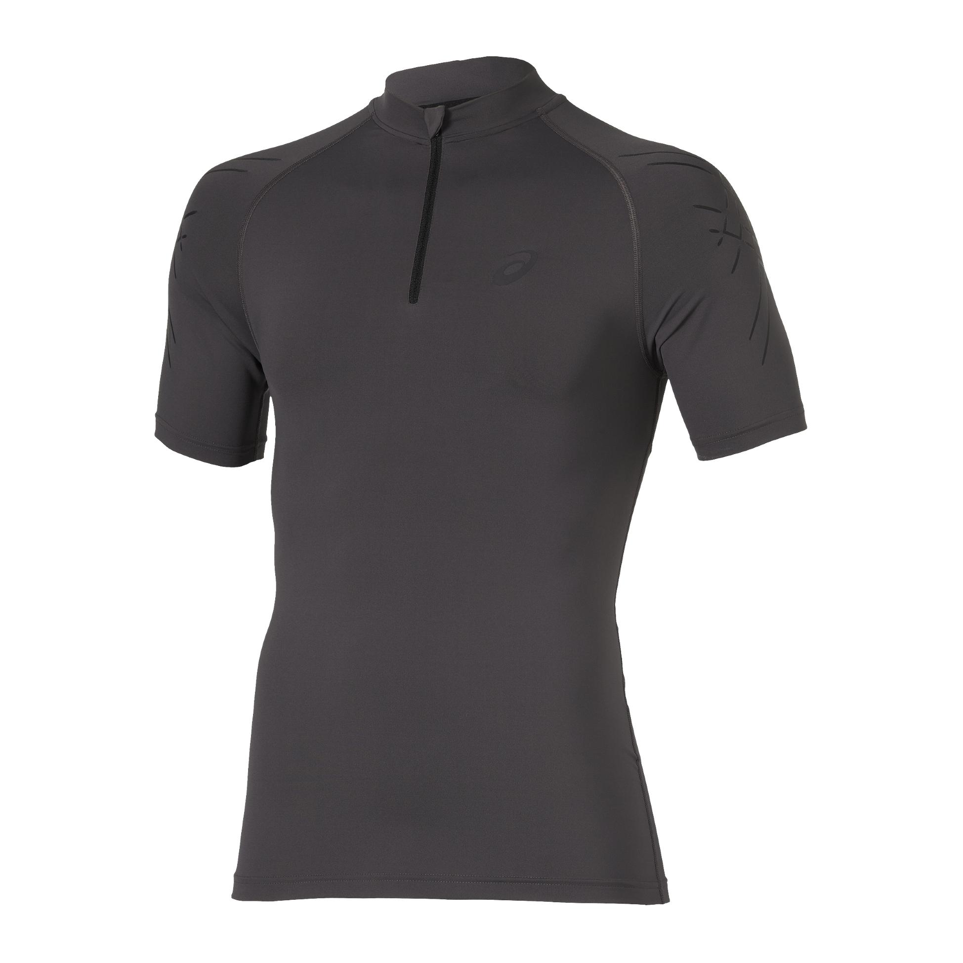 Asics LM 1/2 Zip Top Gris S 