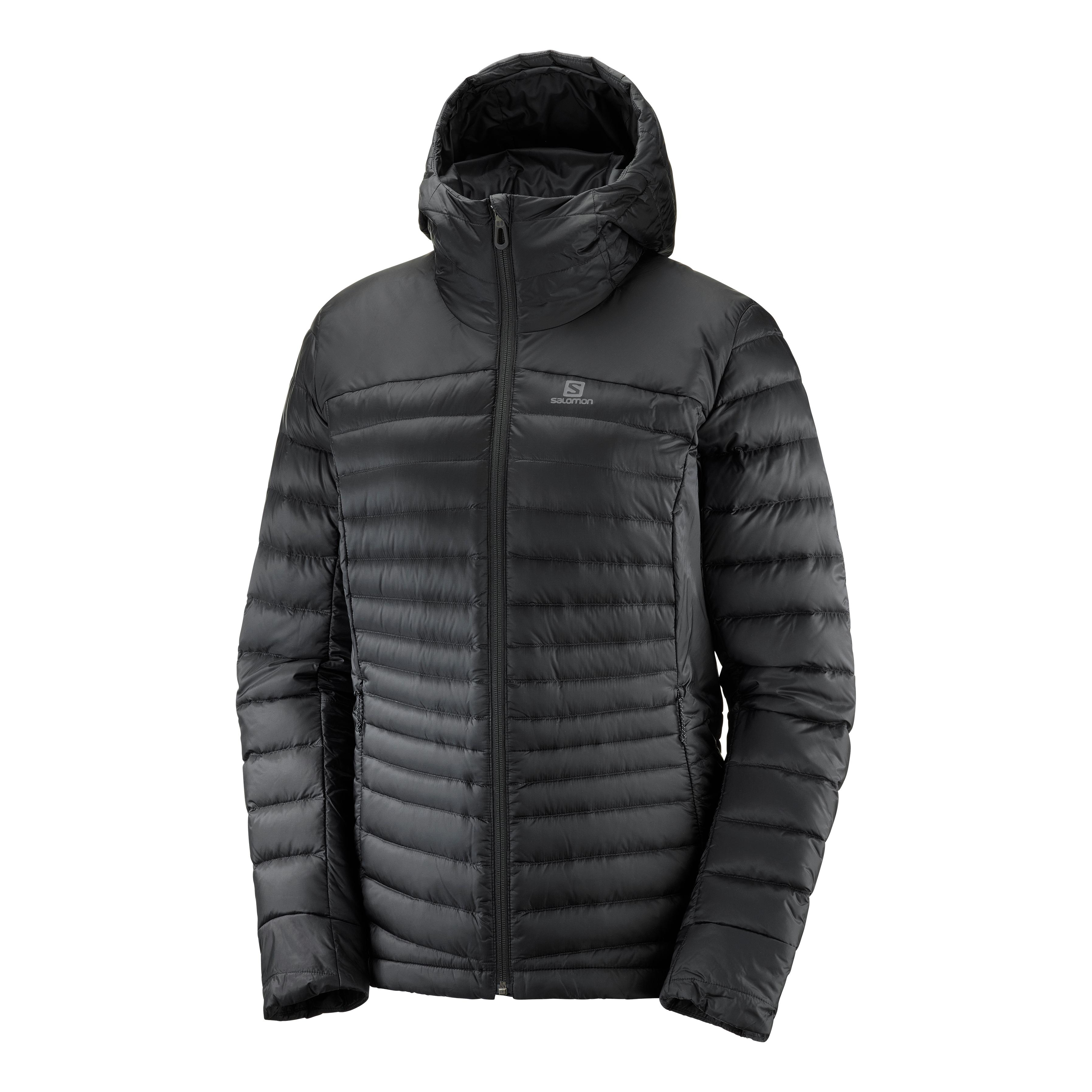 Salomon Veste Haloes Down Hoodie Noir S 
