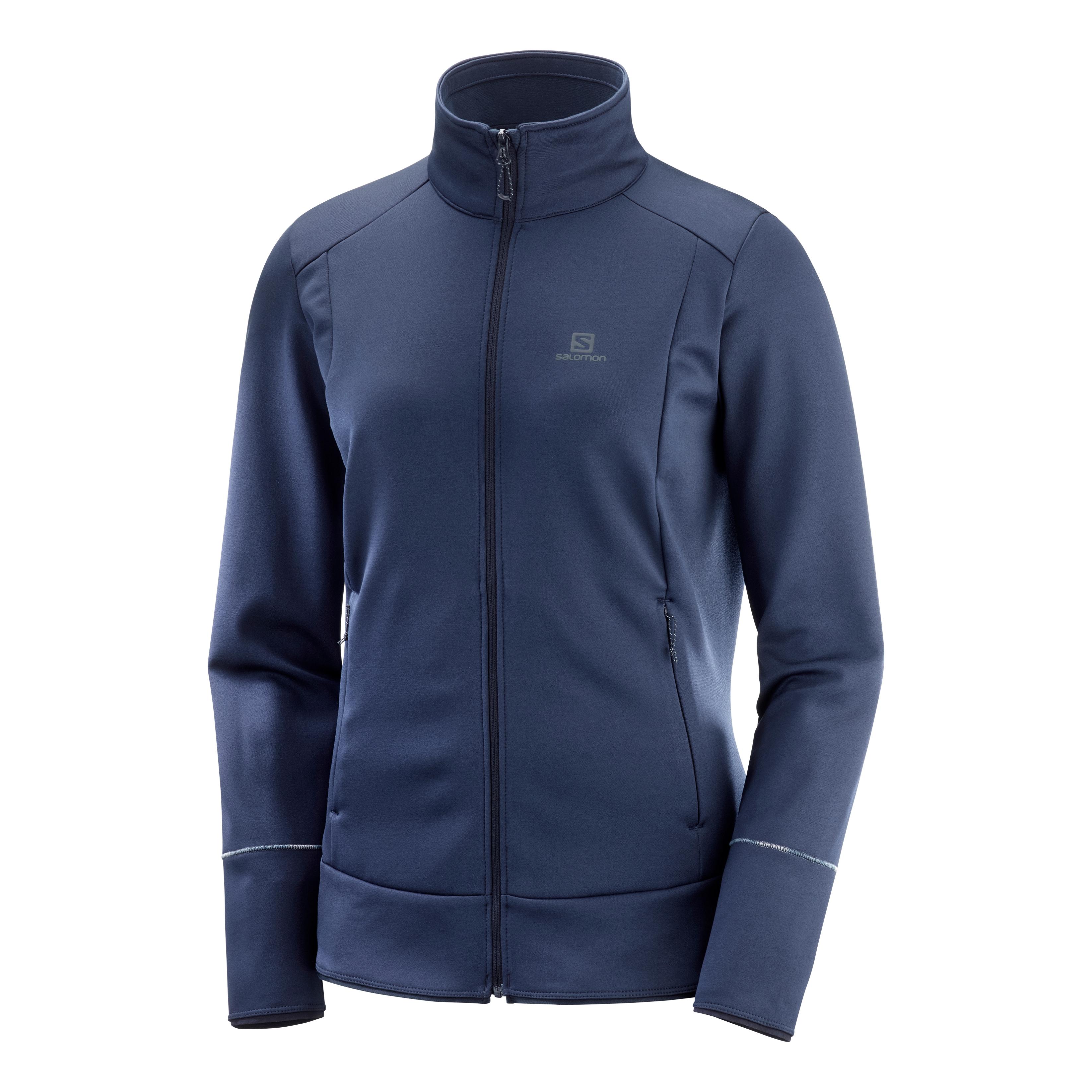 Salomon Discovery Full Zip Bleu L 