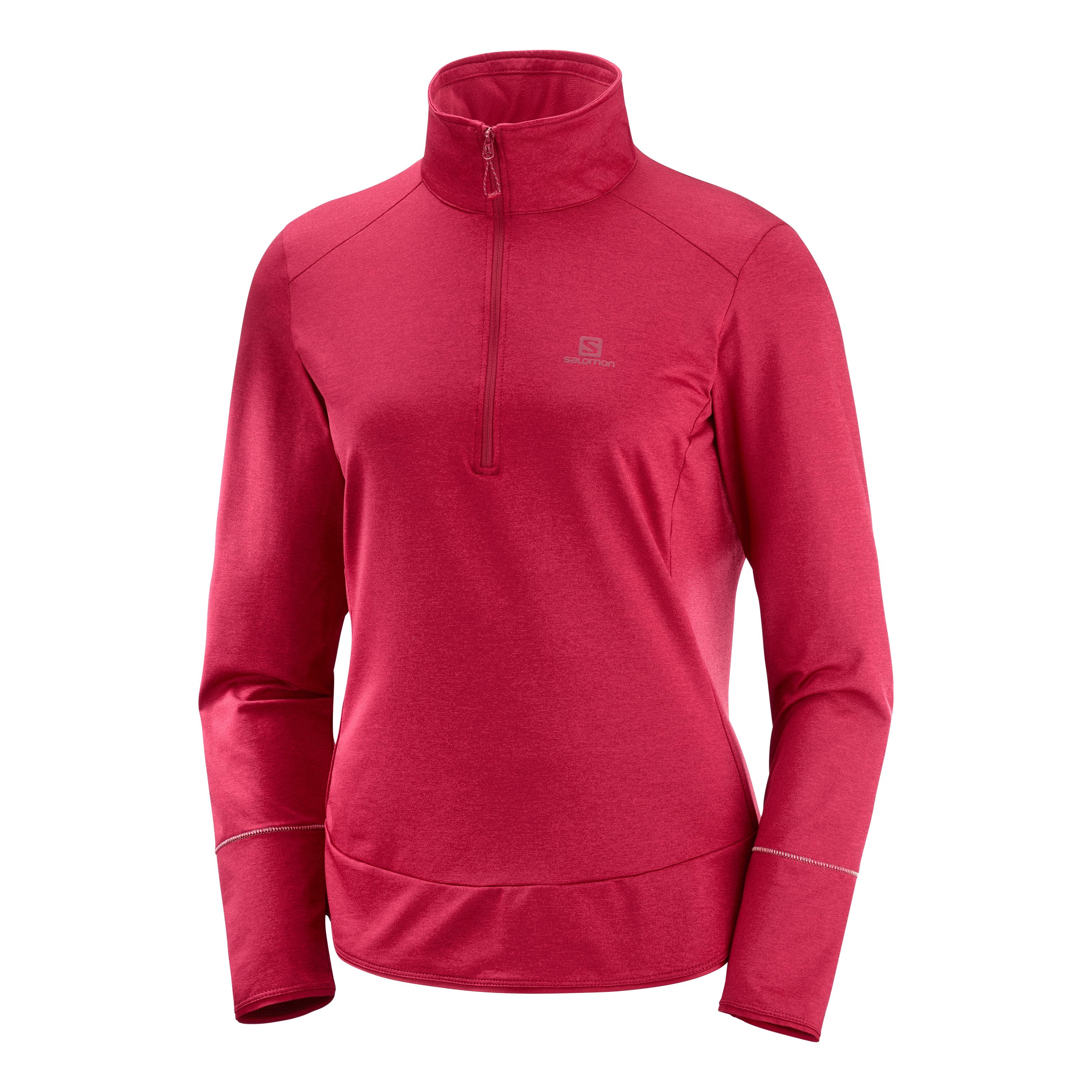 Salomon Discovery Half Zip Rose L 