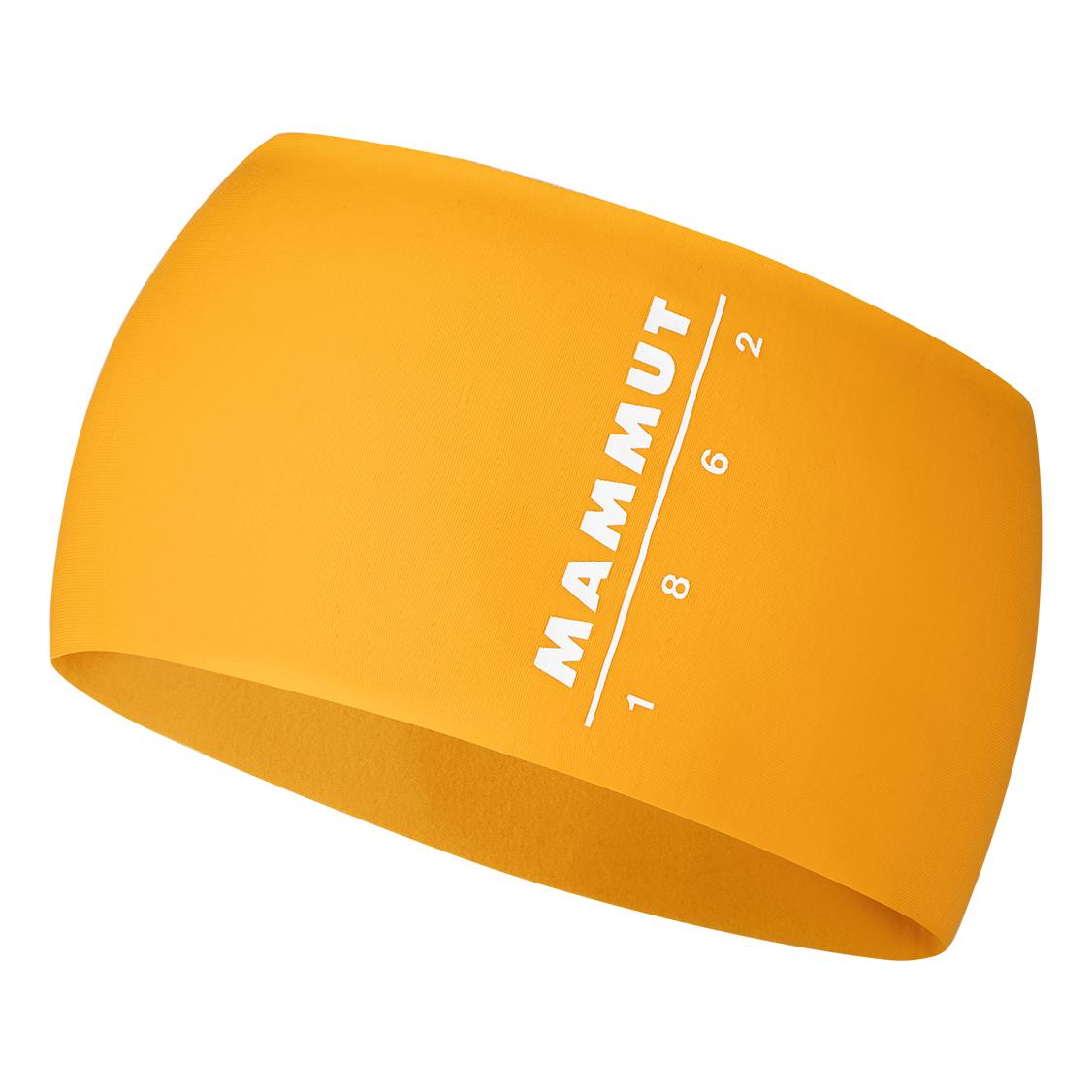 Mammut Aenergy Headband Jaune moutarde 