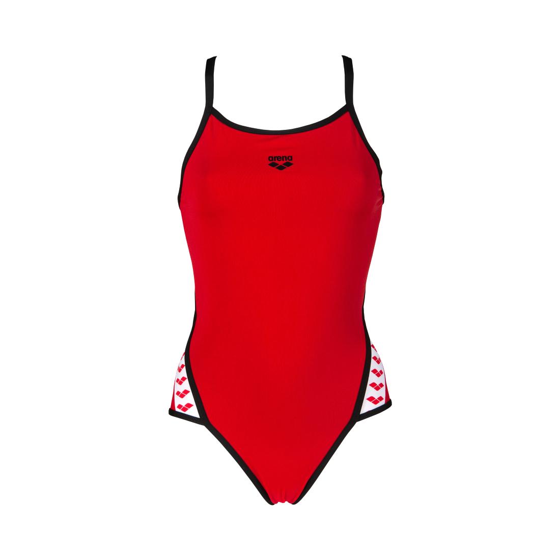 Arena Team Stripe Super Fly Back One Piece Rouge 42 