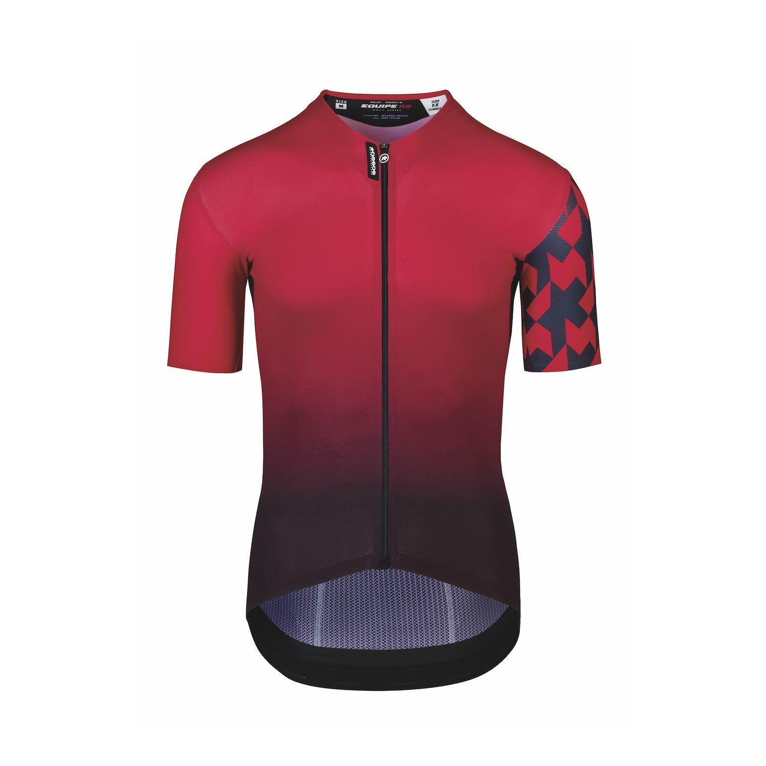 Assos EQUIPE RS Summer SS Jersey Prof Edition Vignaccia Red Rouge XLG 