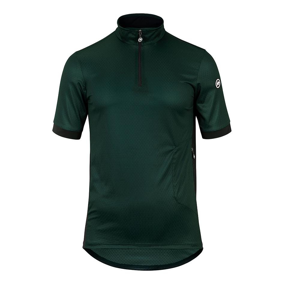 Assos MILLE GTC Jersey C2 Schwarzwald Green Vert militaire 
