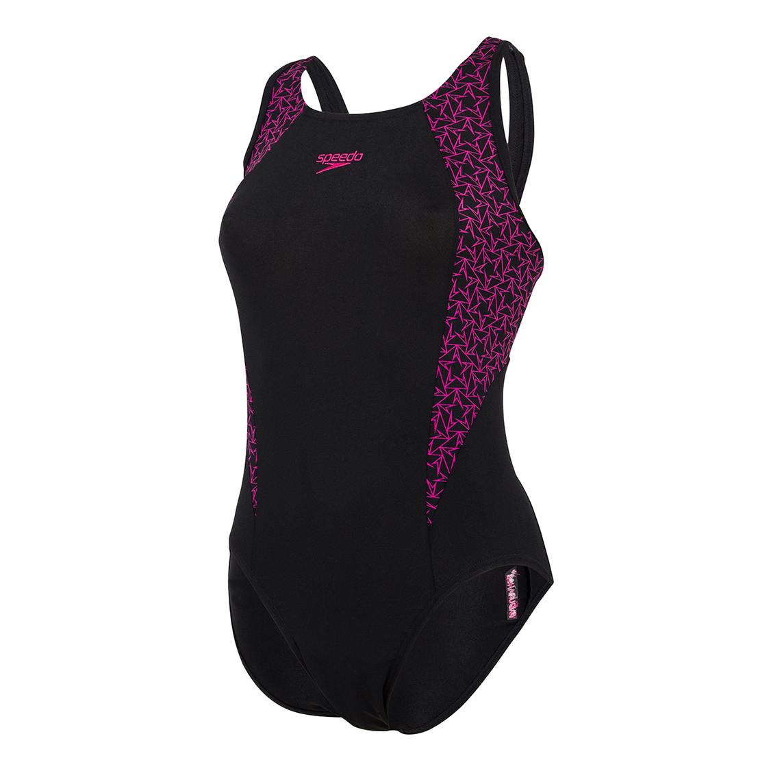 Speedo Boomstar Splice Flyback One Piece Noir 38
