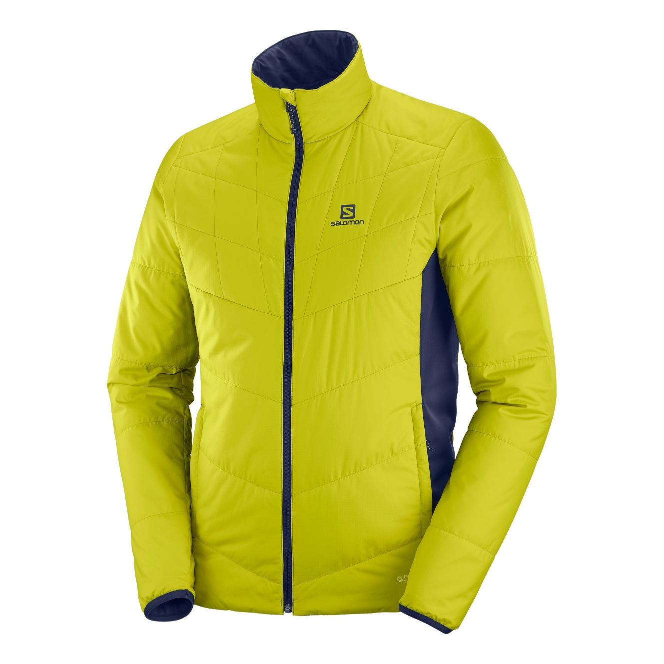 Salomon Drifter Mid Jacket Jaune fluo XL 