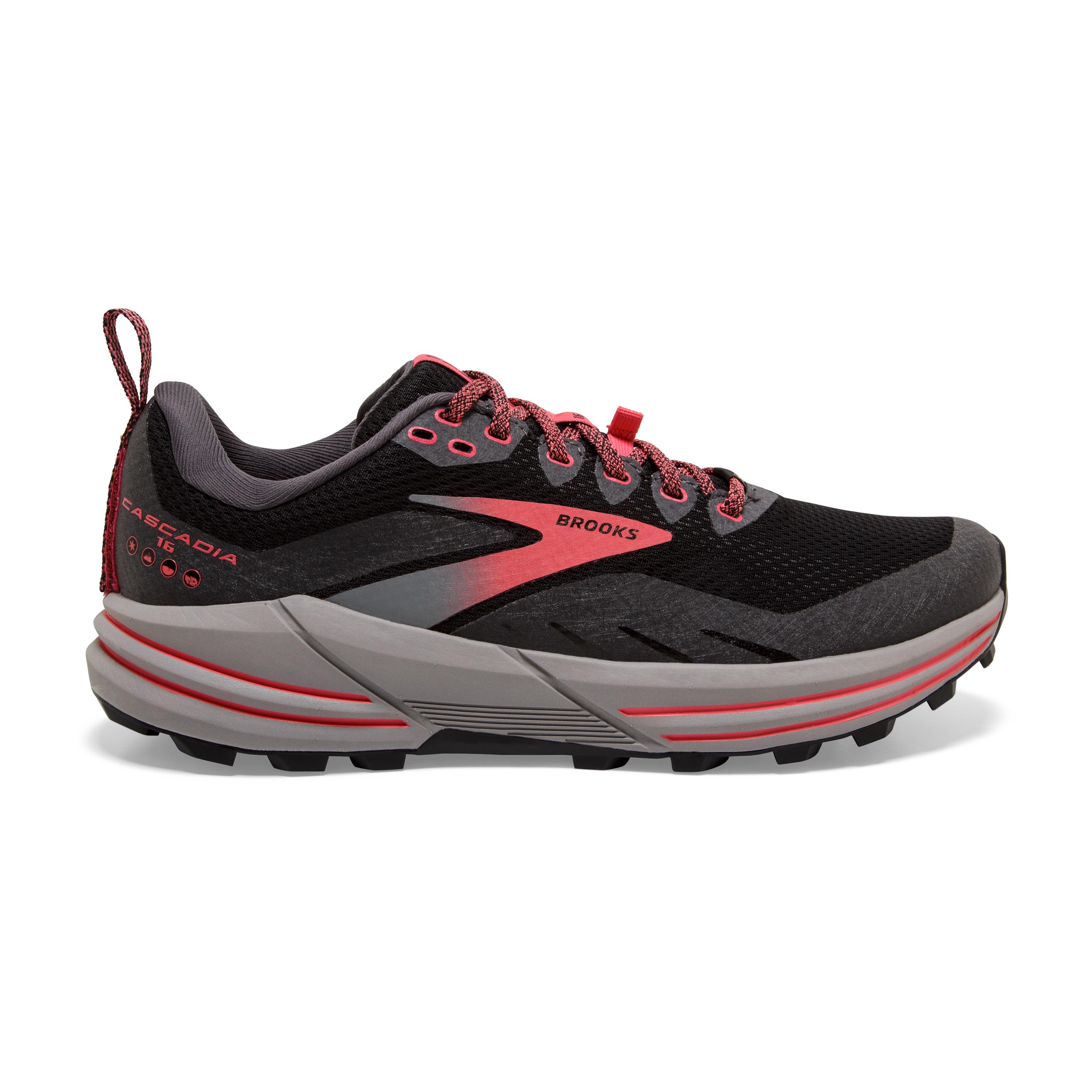 Brooks running Cascadia 16 Gore-Tex Anthracite 42 