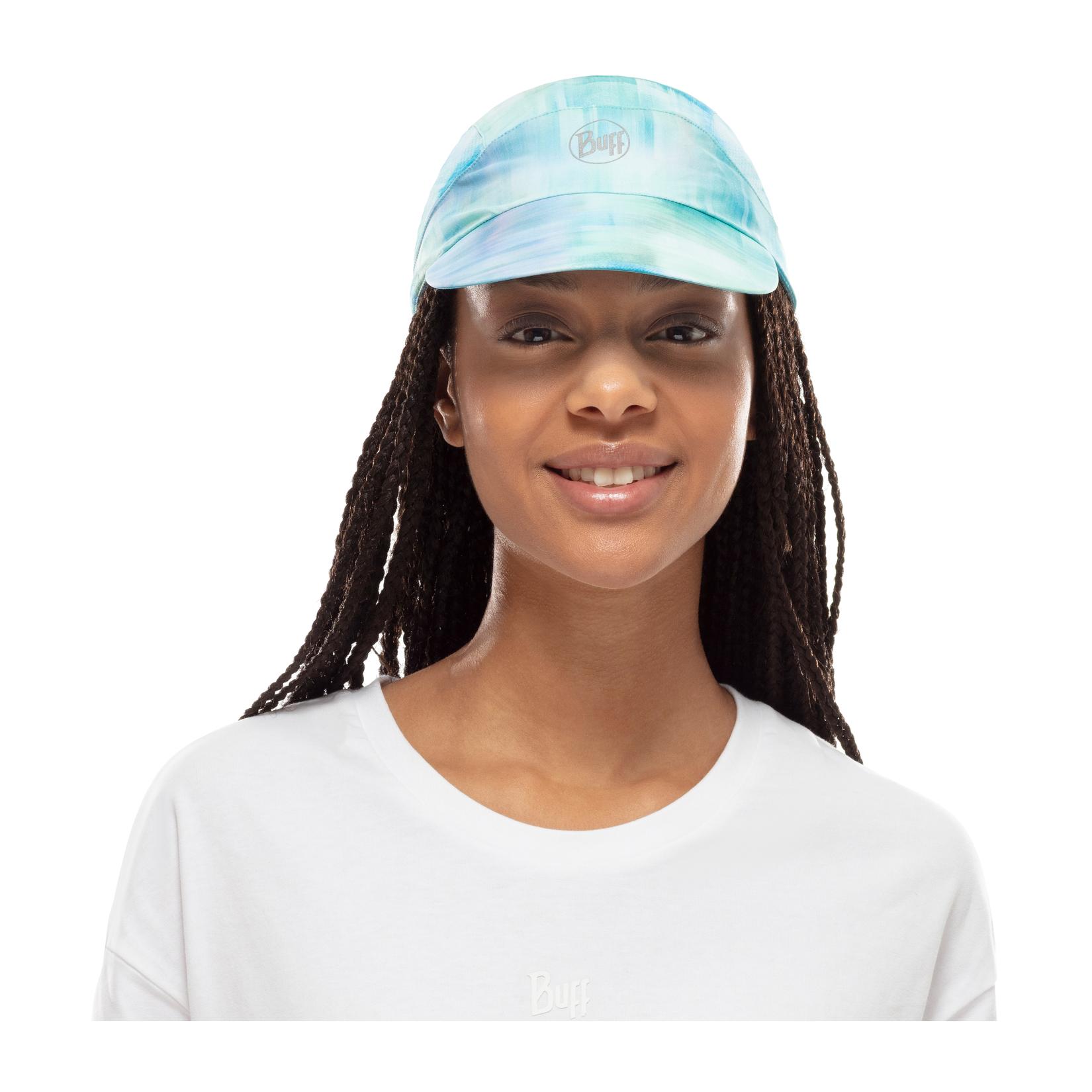 BUFF Pack Run Cap Patterned Bleu ciel S/M 
