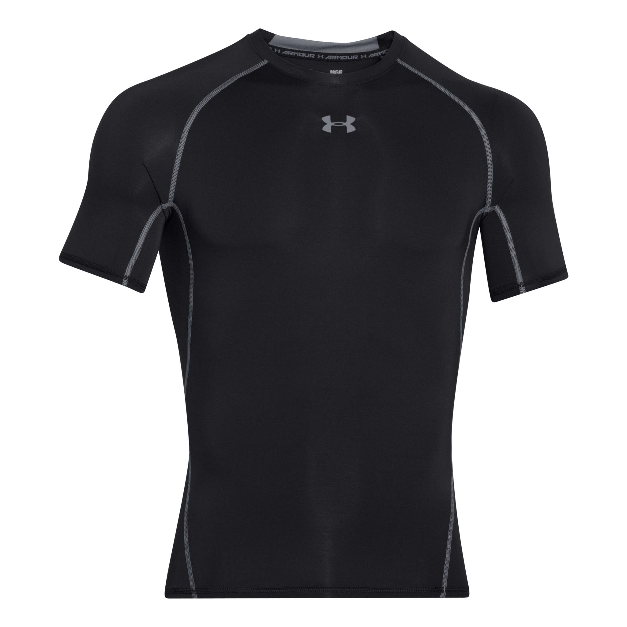 Under Armour HeatGear Armour Short Sleeves Noir S 
