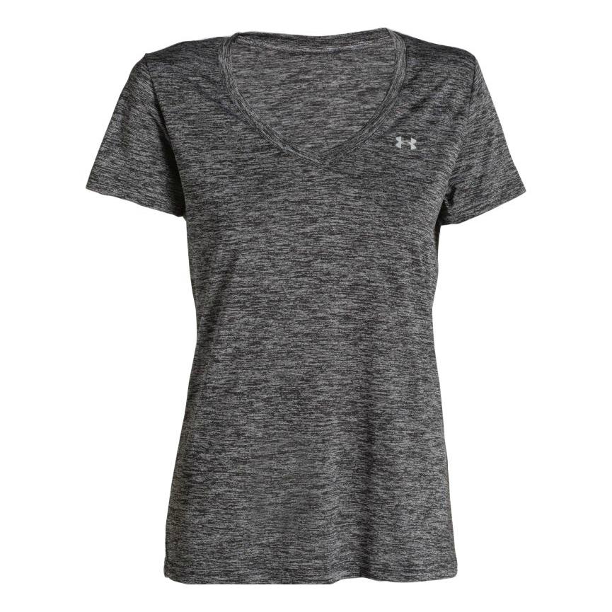 Under Armour Tech Short Sleeves V-Twist Gris XS 