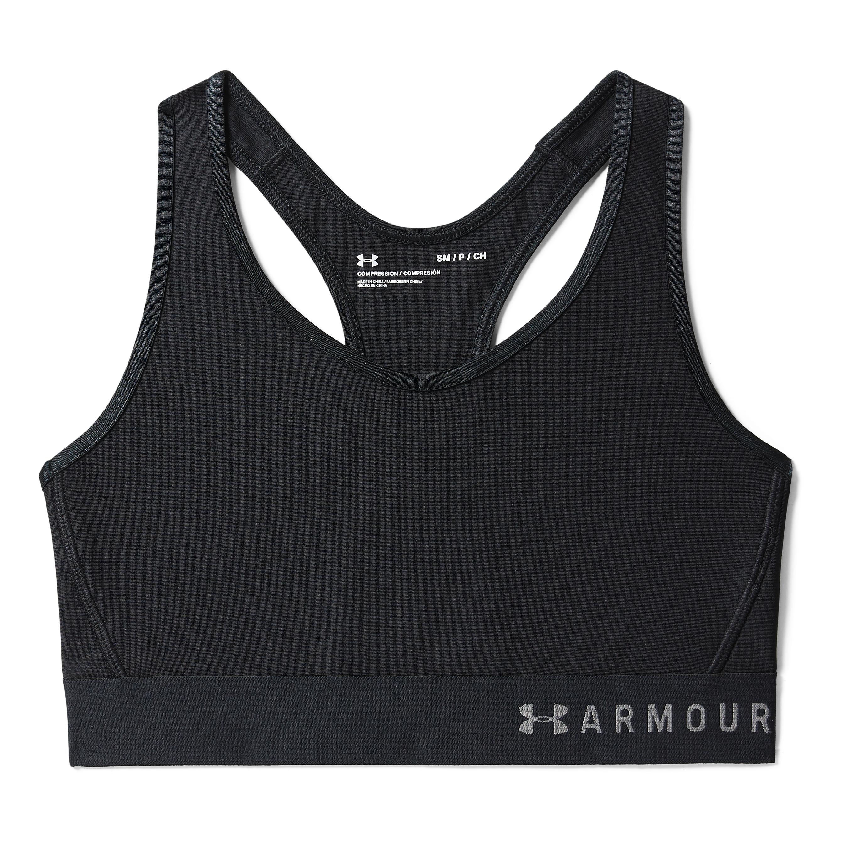 Under Armour Armour Mid Keyhole Bra Noir XS 