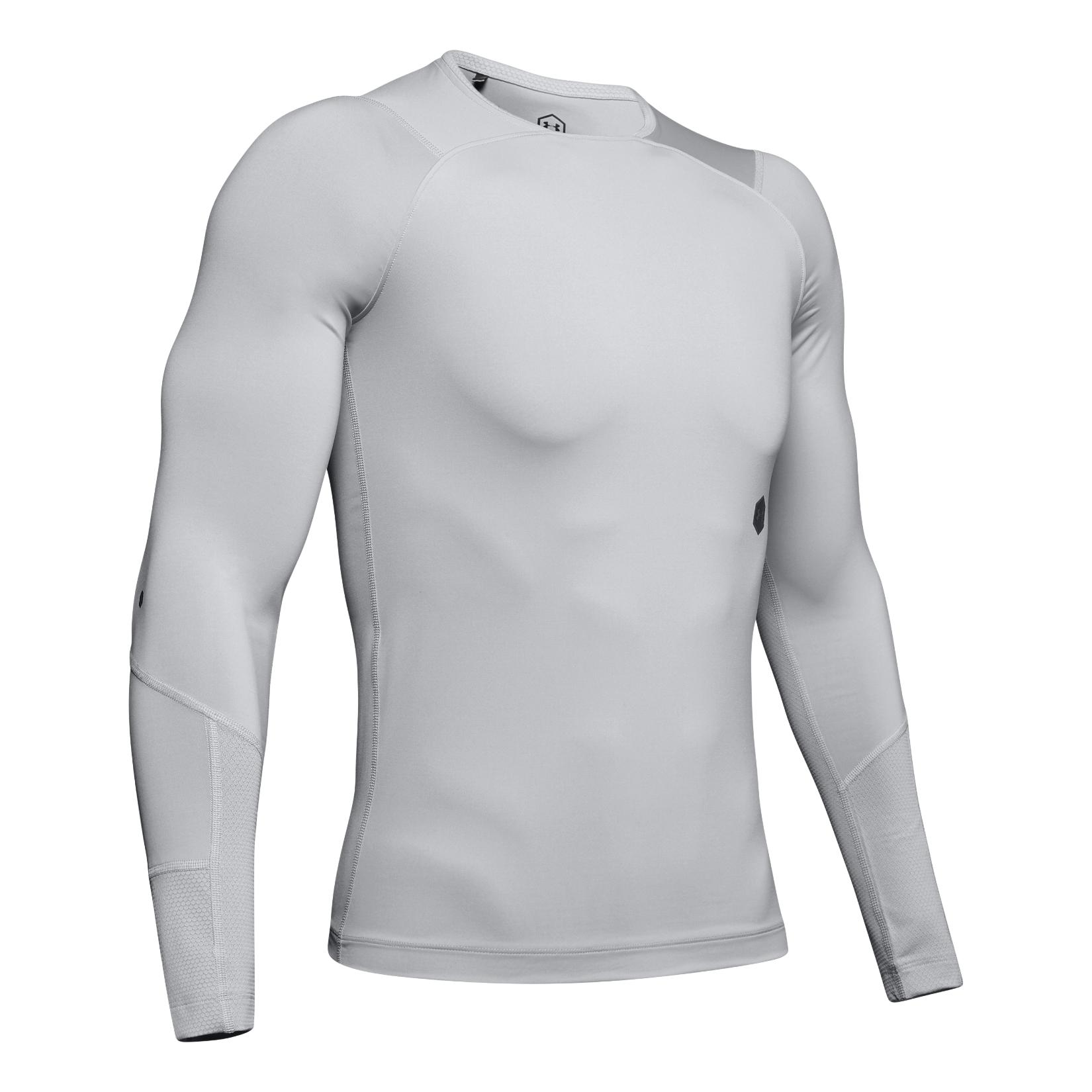 Under Armour Rush Compression Long Sleeve Gris L 