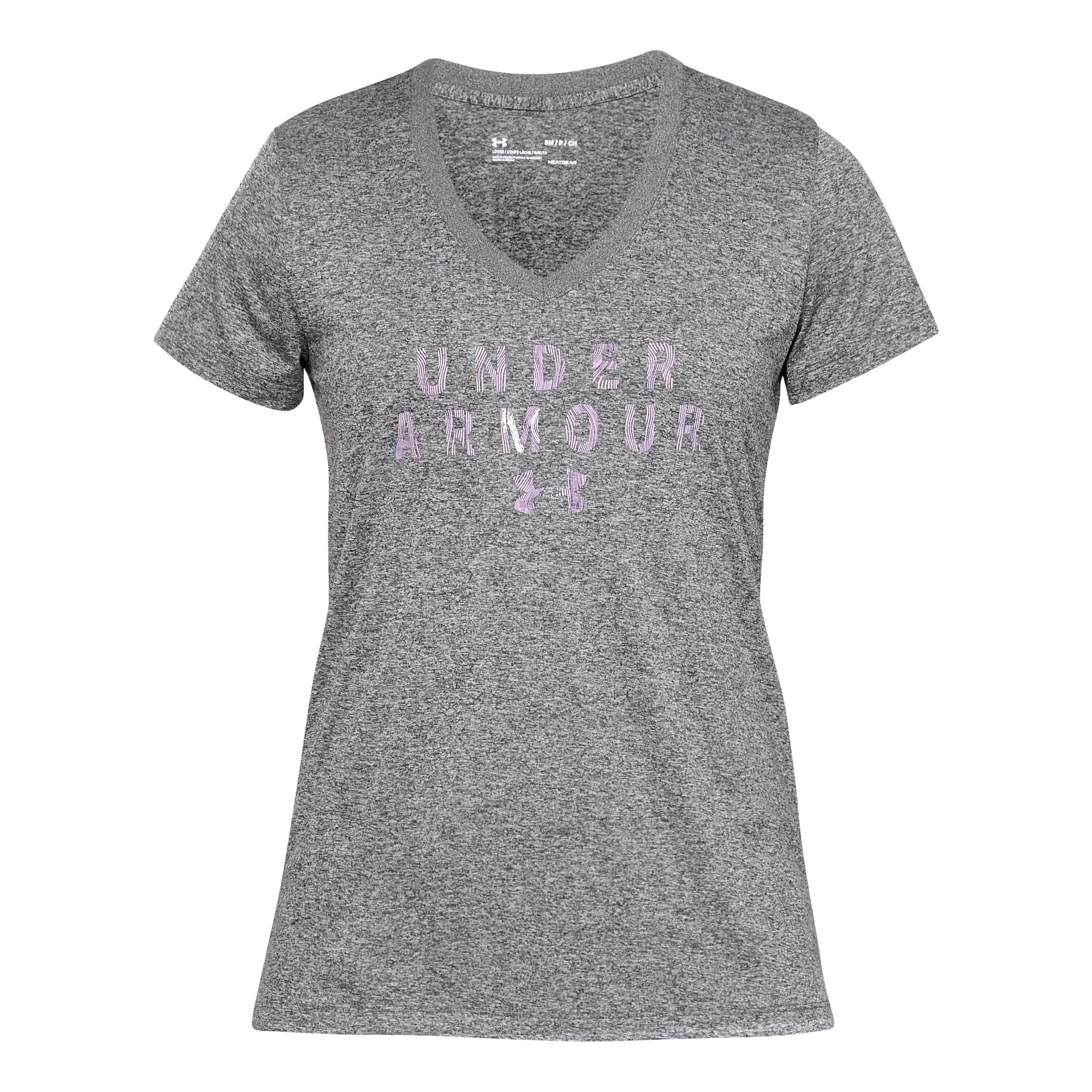 Under Armour Tech Short Sleeve Graphic Gris XS 