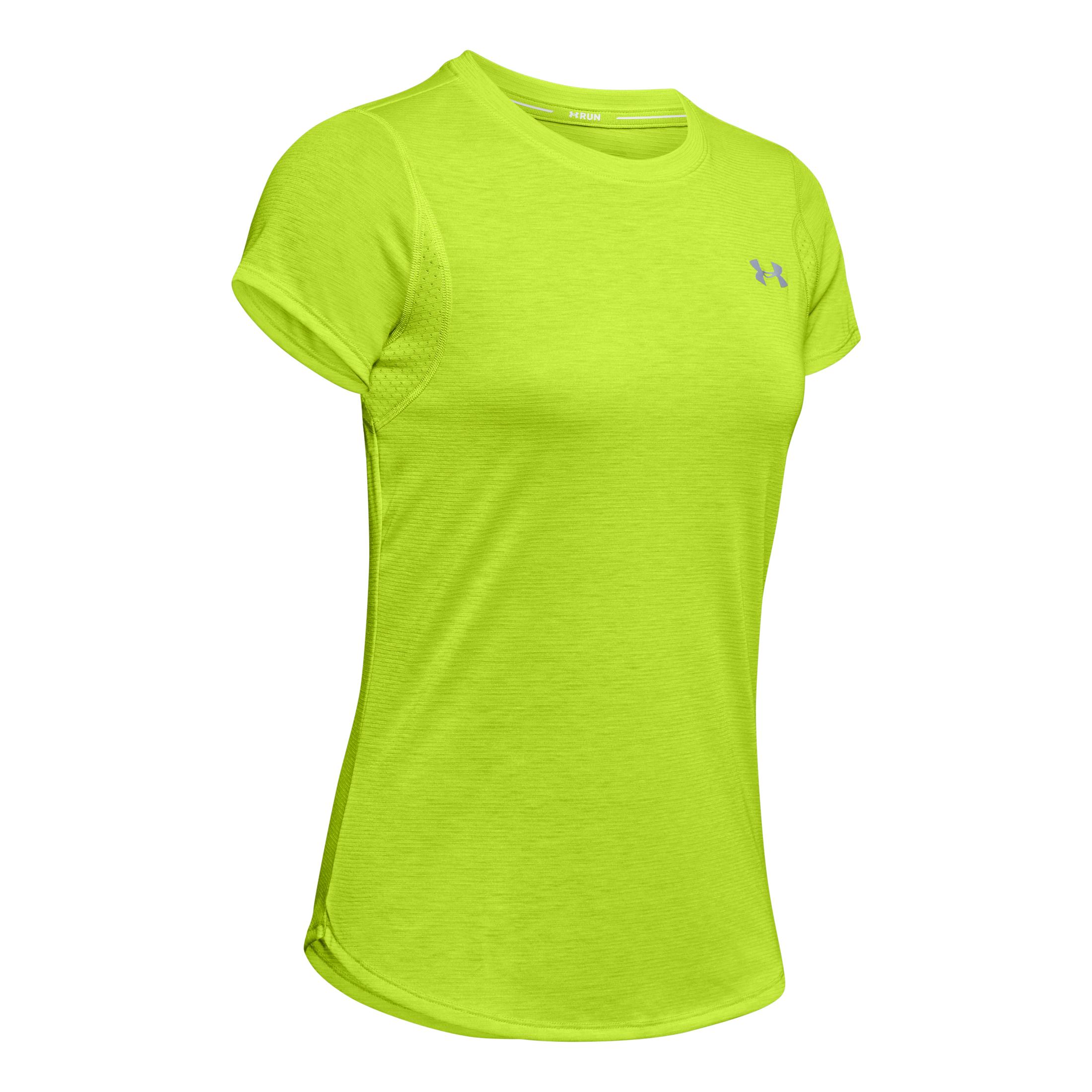 Under Armour Streaker 2.0 Short Sleeves Jaune fluo XS 