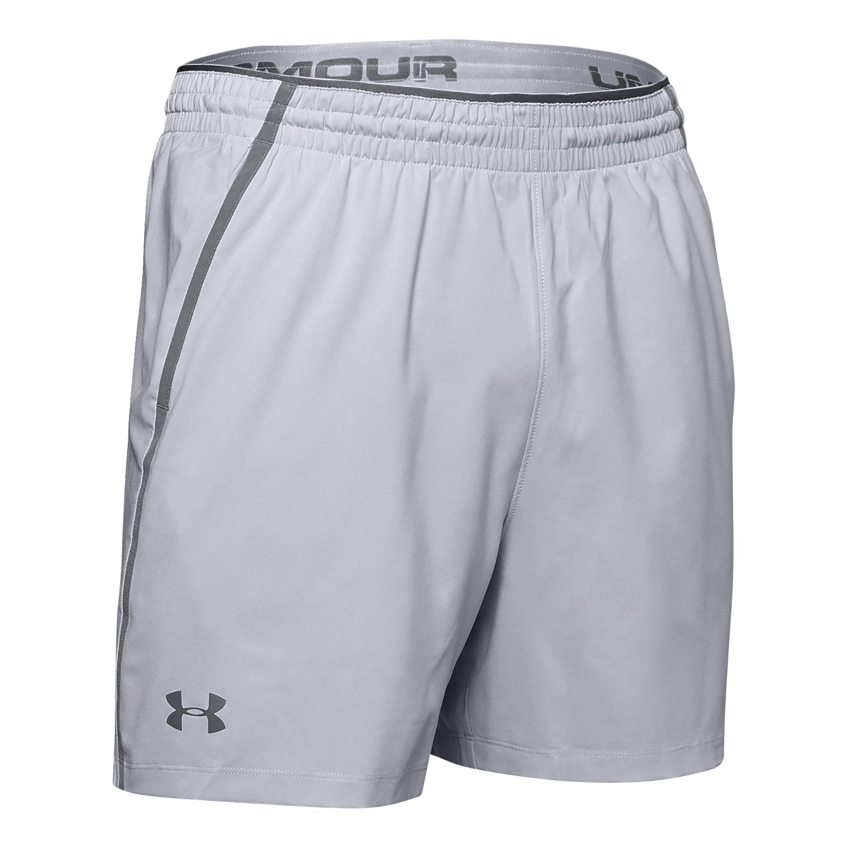 Under Armour Qualifier 2In1 Short Gris clair S 